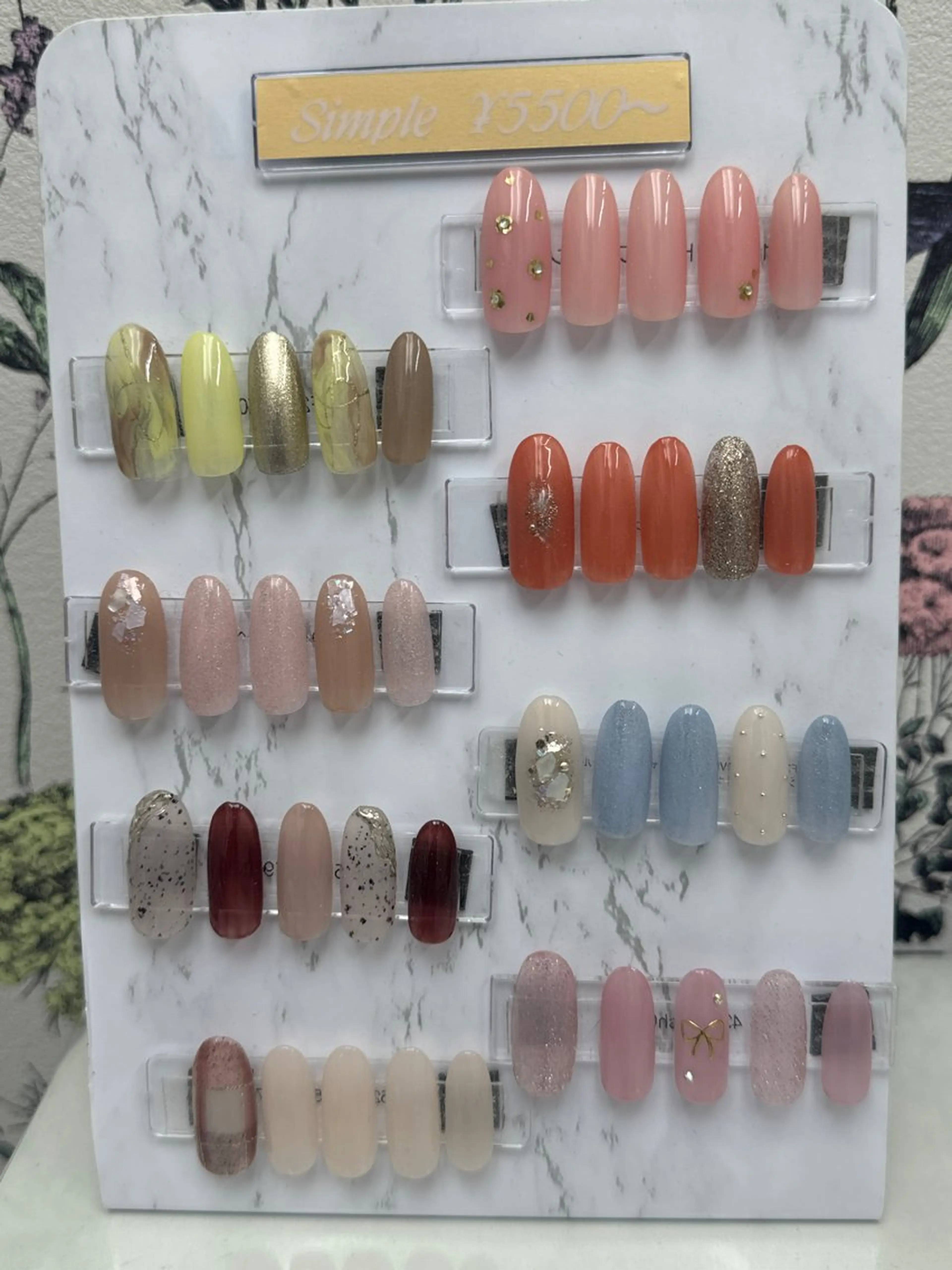 ネイル シンプルネイル nail salon meoli ヒトミのネイルデザイン