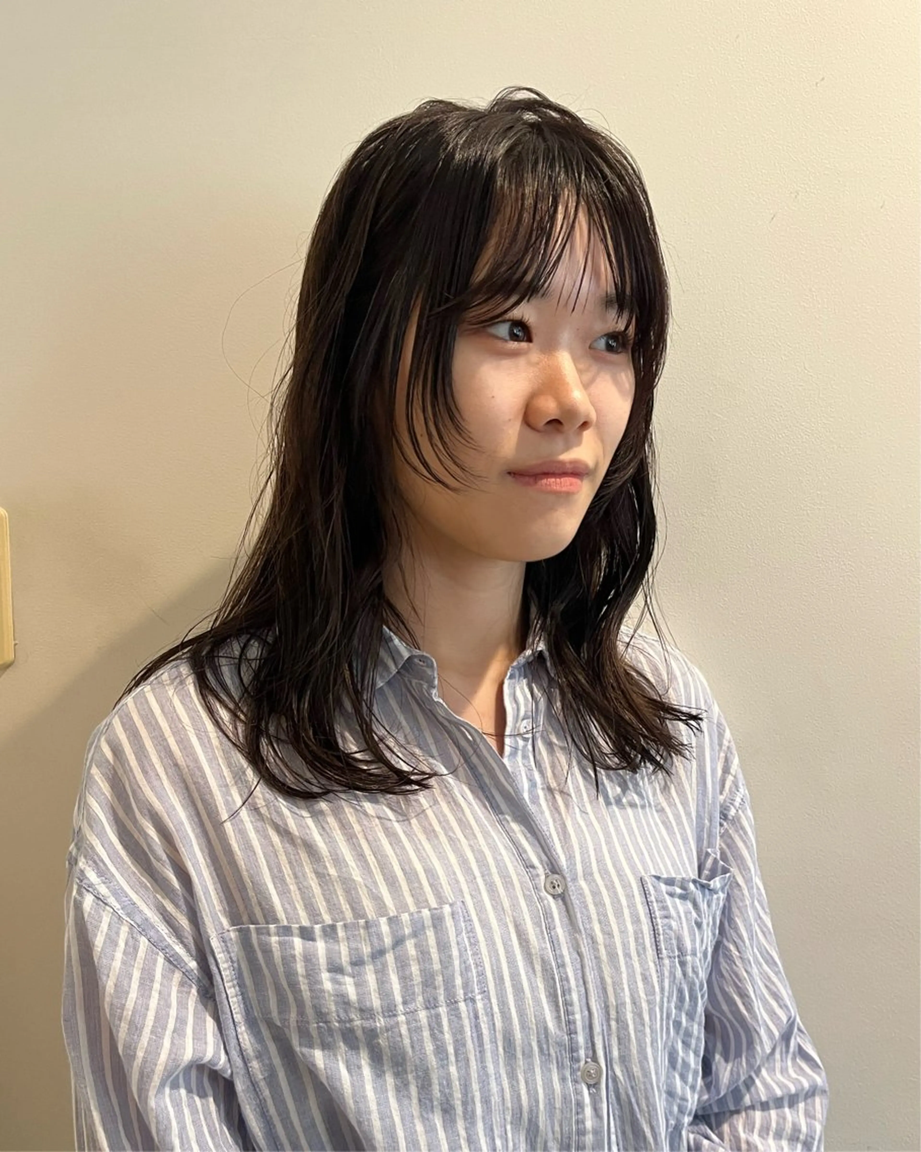 セミロング カラー L'Atelier MIAYAのヘアスタイル