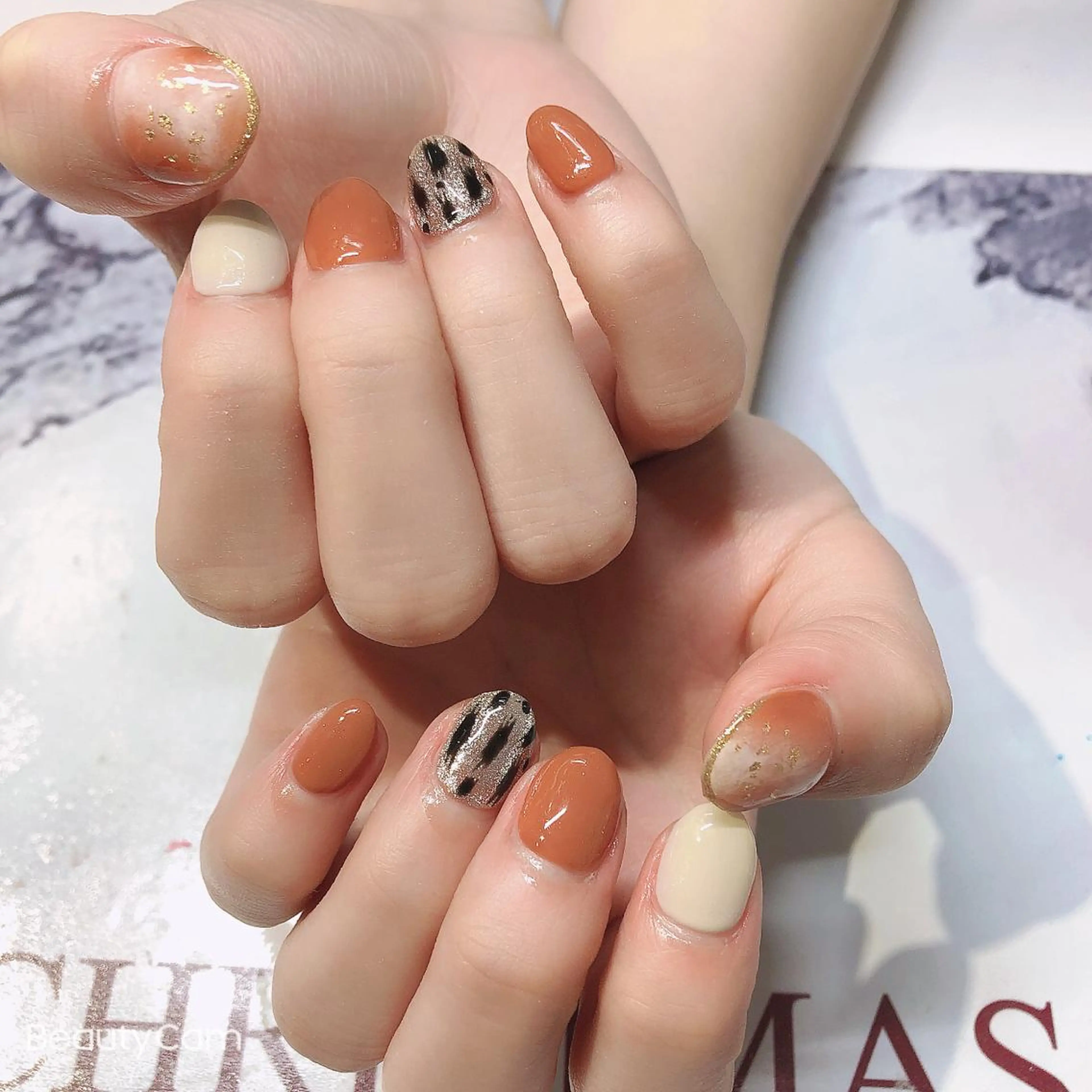 ネイル ハンドネイル ガレンドウ 白澤 愛子のネイルデザイン