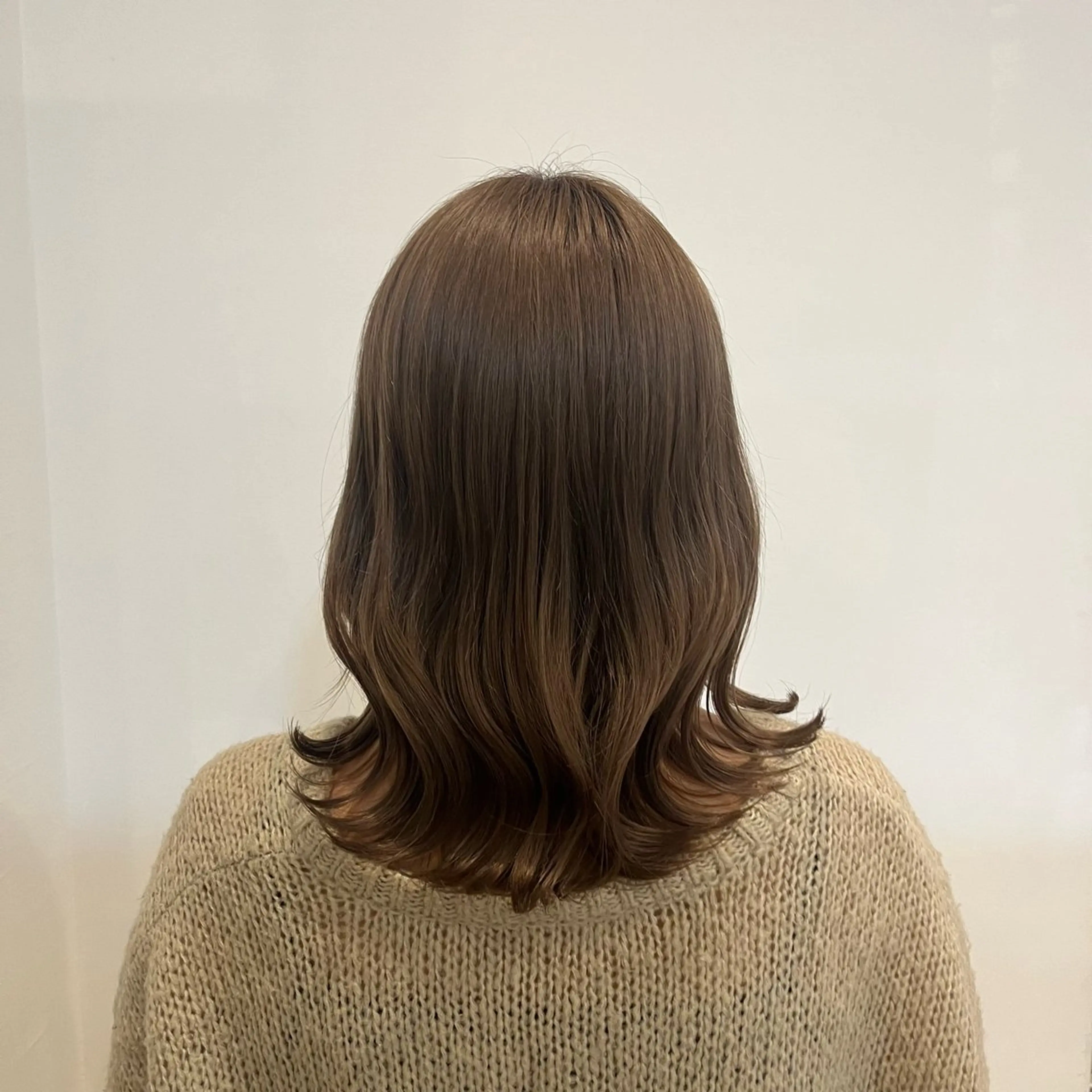 ミディアム カラー canon/レイヤー /透明感カラーのヘアスタイル