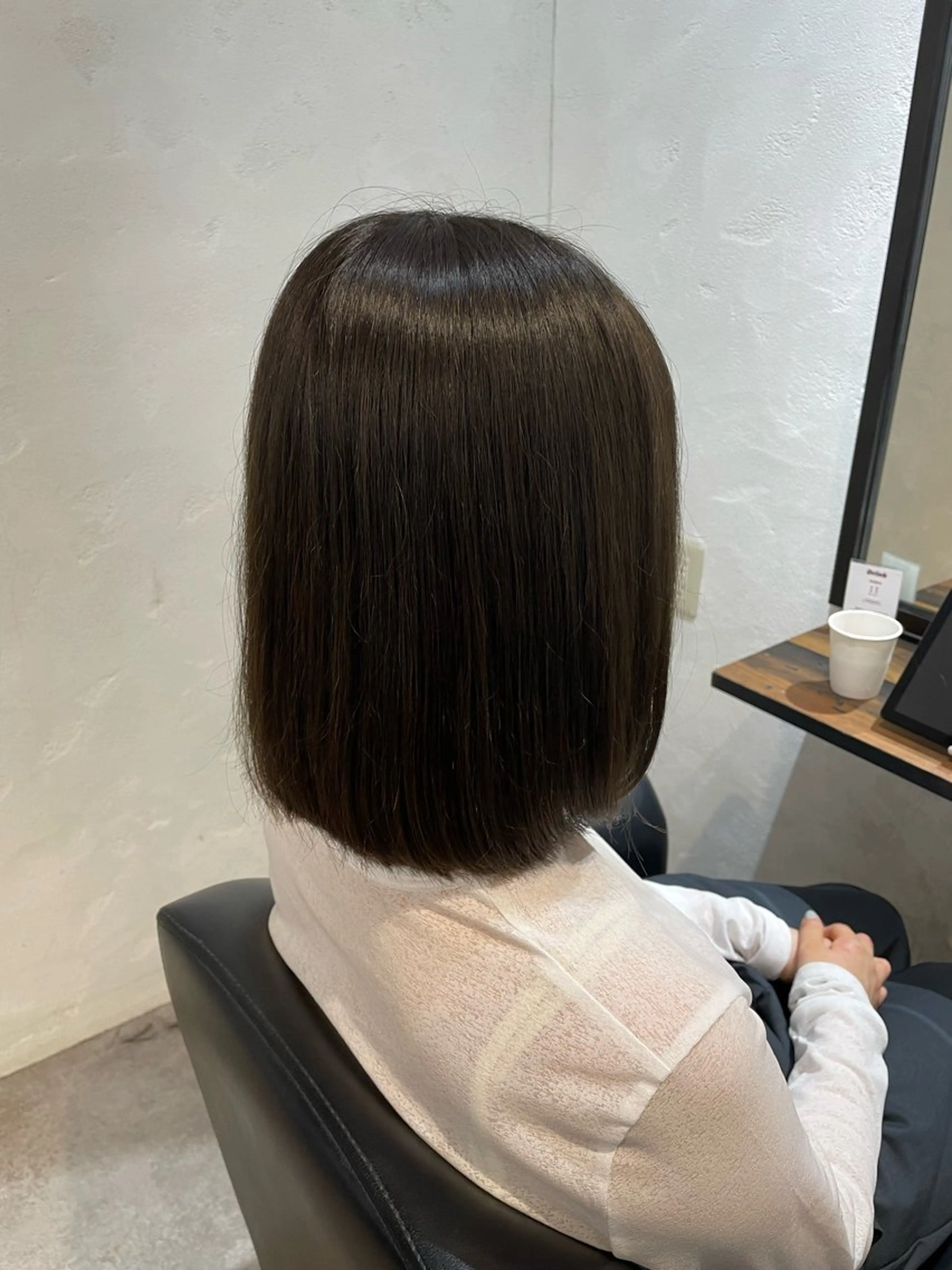 🍏特別特価🍏ミニモ限定無料💜ボブヘアカット👩🏻の写真