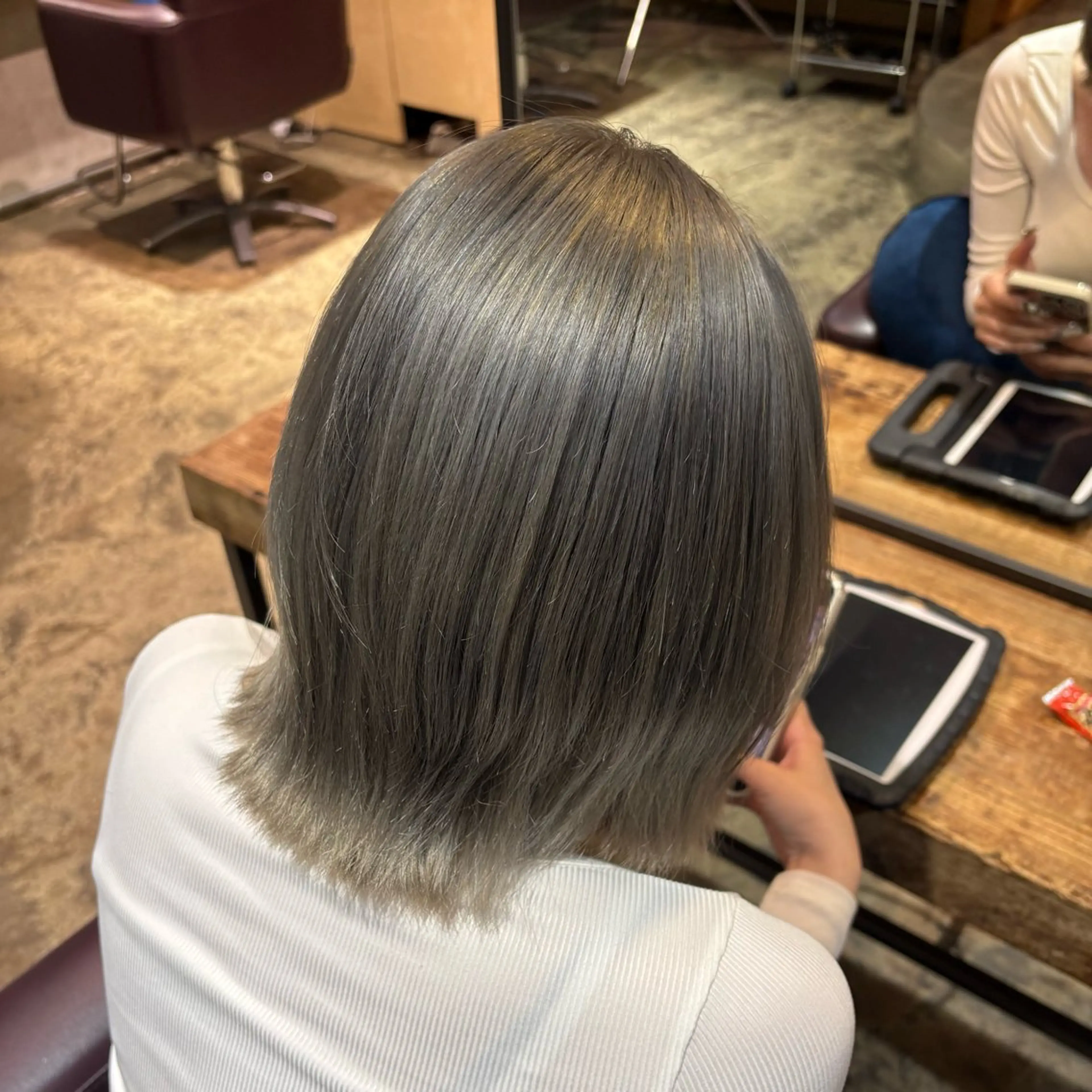 【リピート様限定🪄】ブリーチ込みダブルカラー➰🎀　フルブリーチ/ 透明感カラー✨の写真