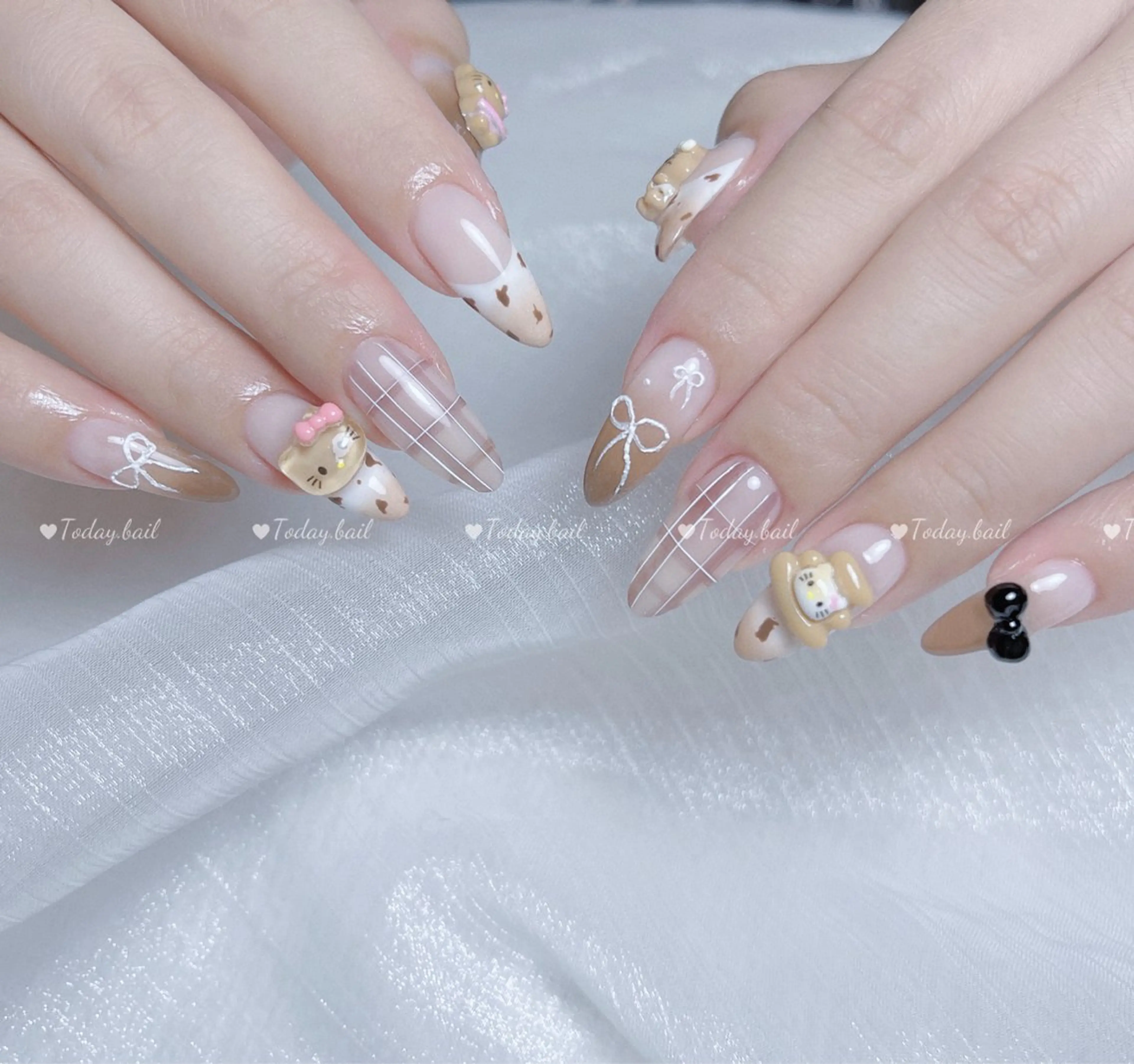 ネイル ハンドネイル 🎀Today nail💅のネイルデザイン