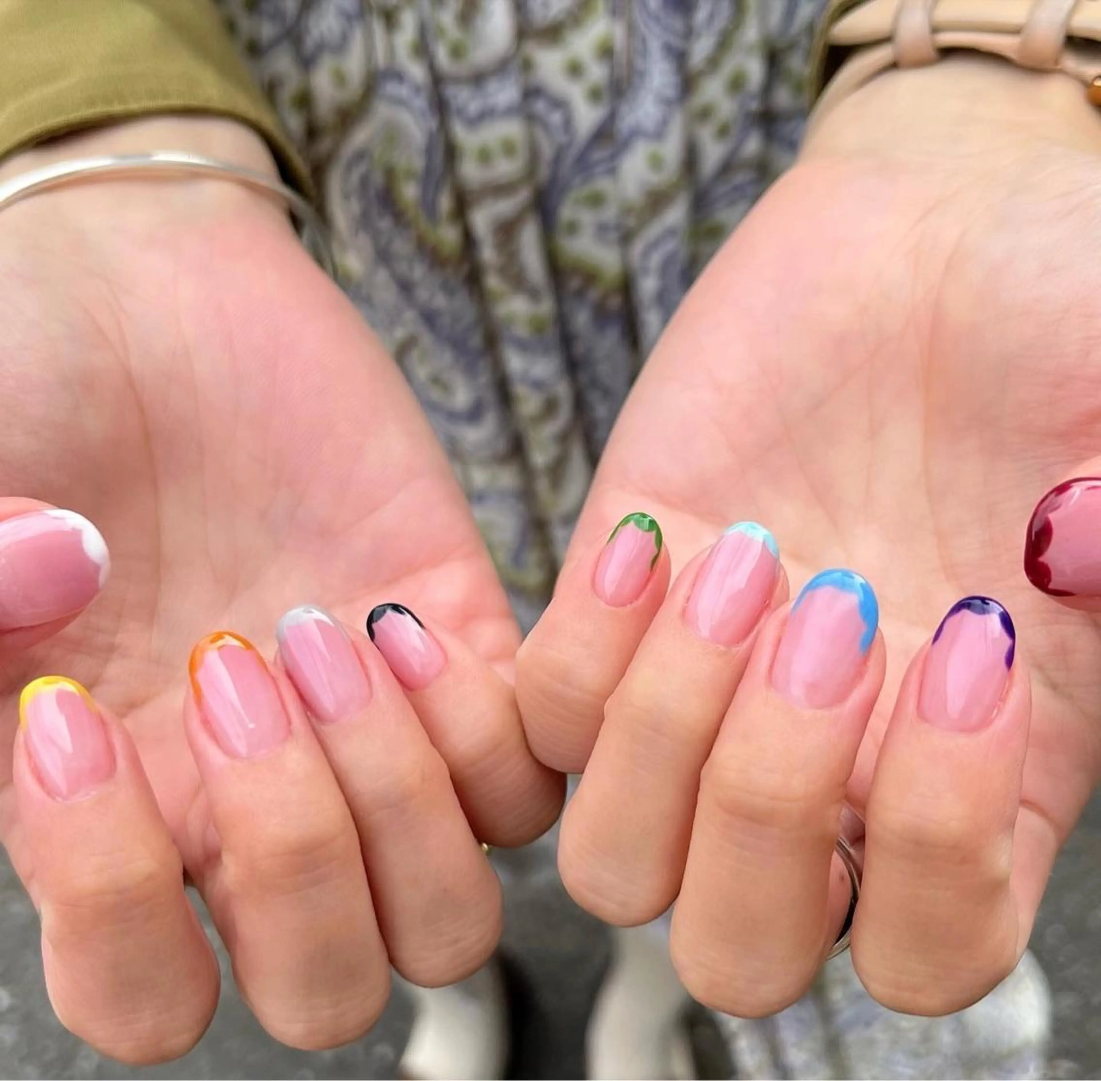 ネイル フレンチネイル ハンドネイル Nail Salon　Ｋのネイルデザイン