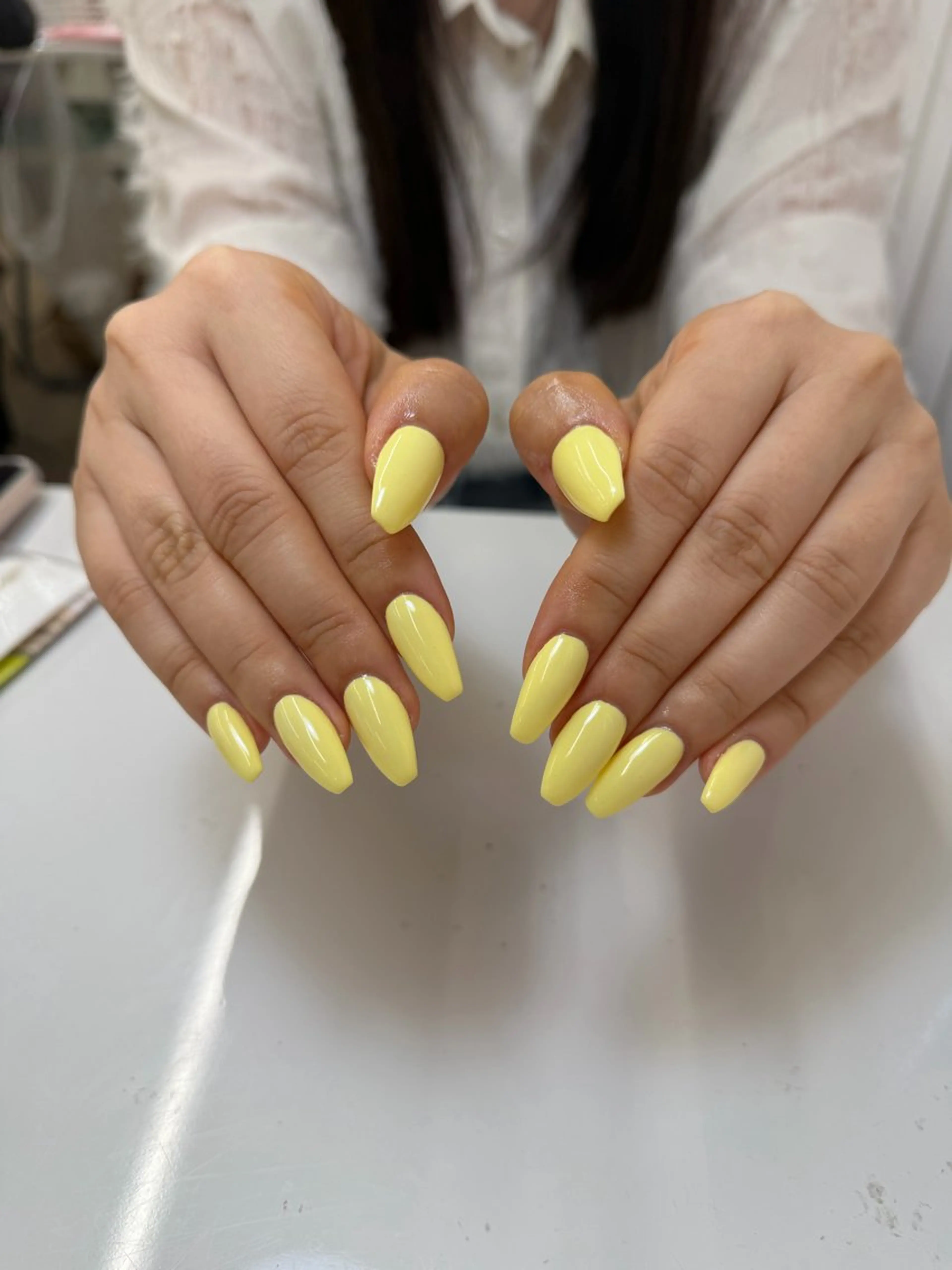 ネイル 長さ出し ネイルチップ mei .⋆𝜗𝜚.†⋆のネイルデザイン