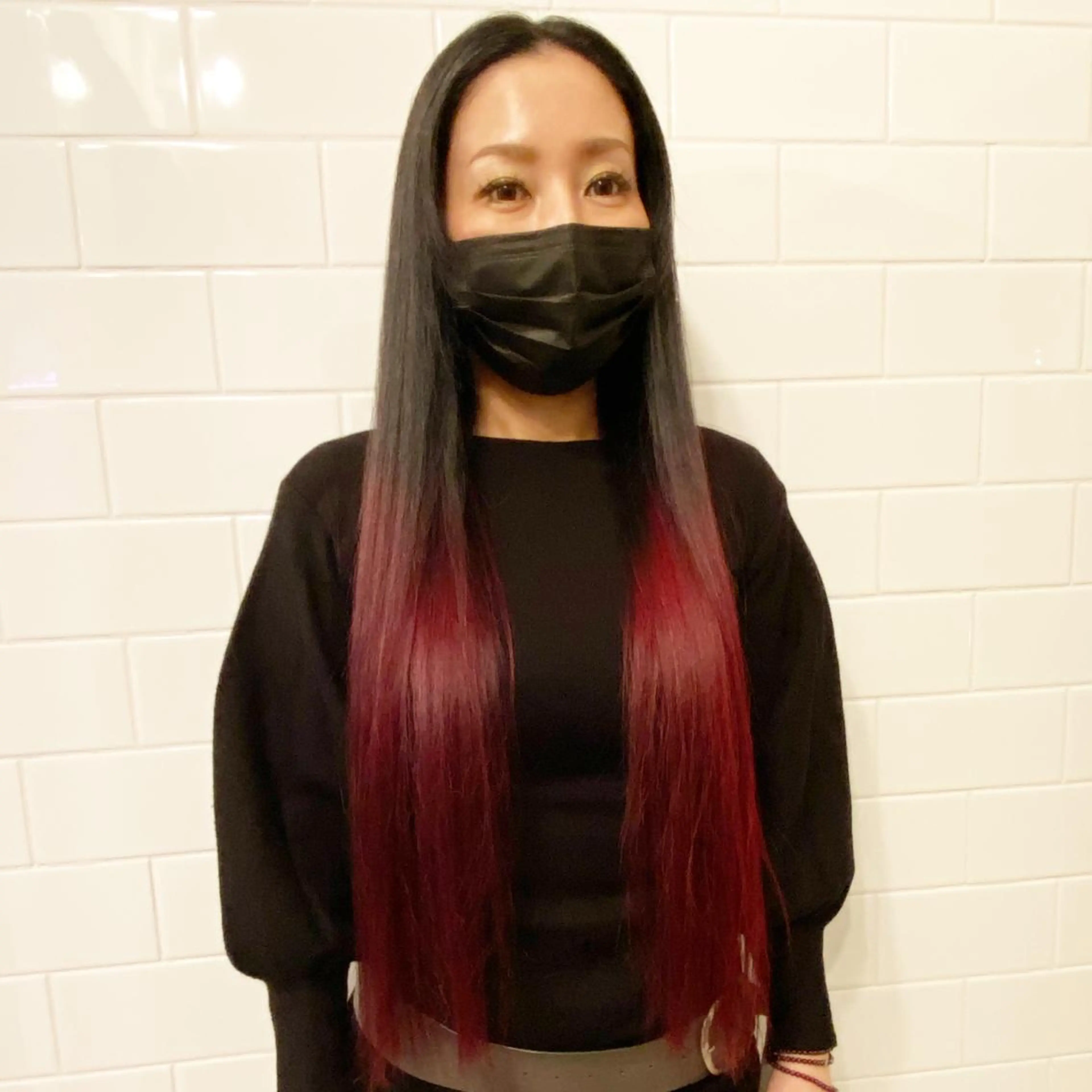 ダブルカラーの写真