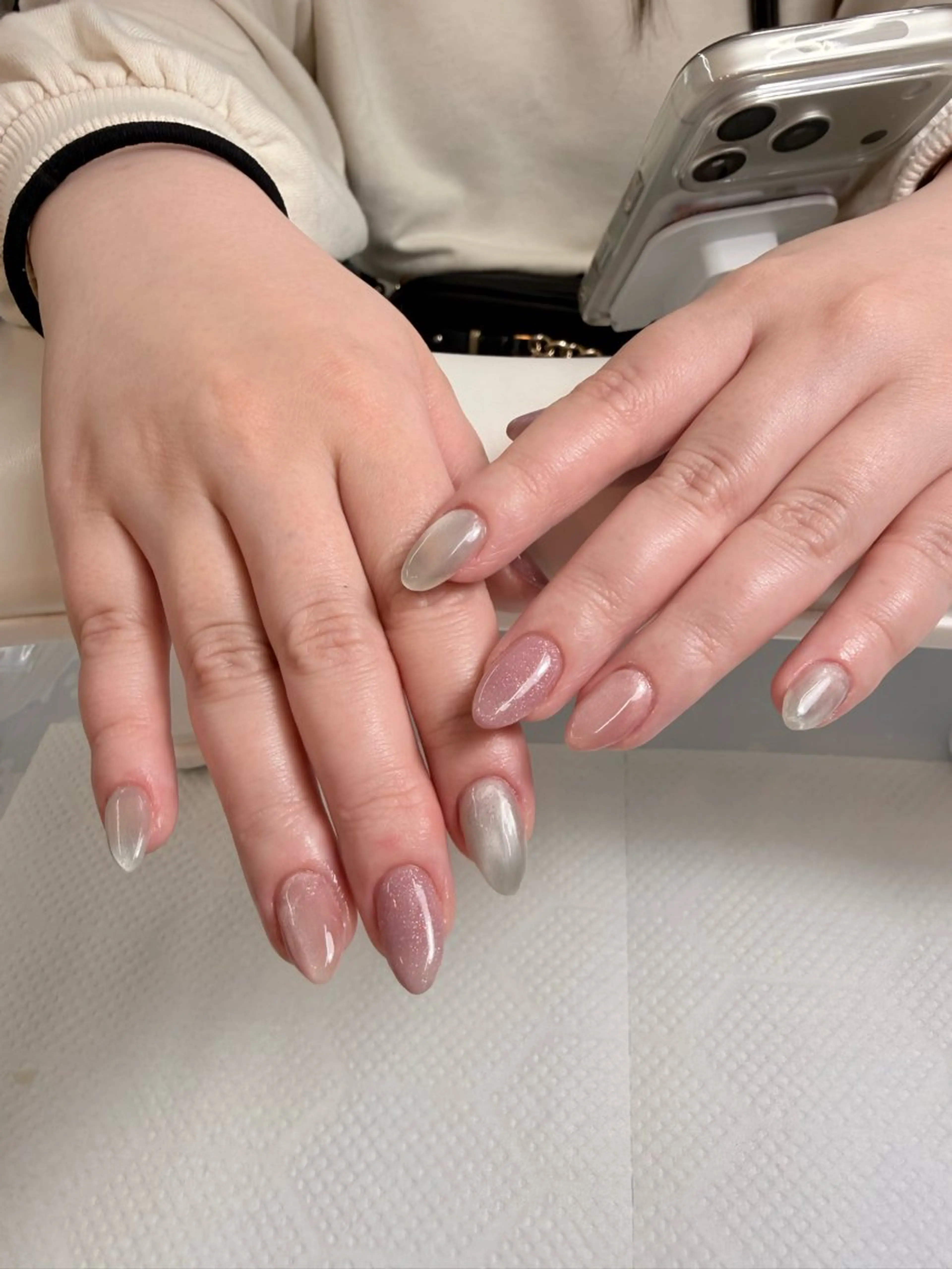 ネイル ハンドネイル Rina 東口ネイルサロンもちのネイルデザイン