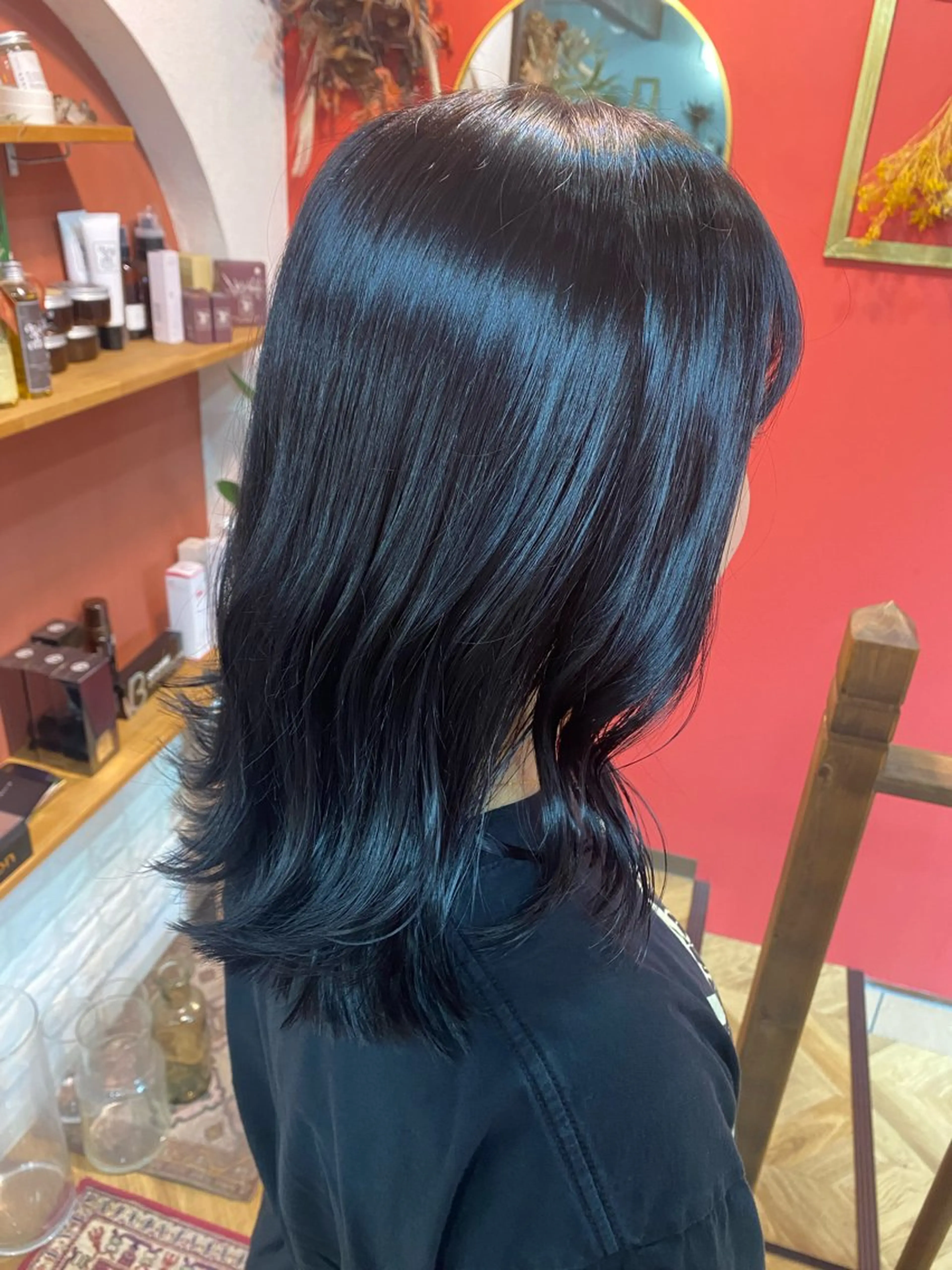 ミディアム 大久保 愛のヘアスタイル