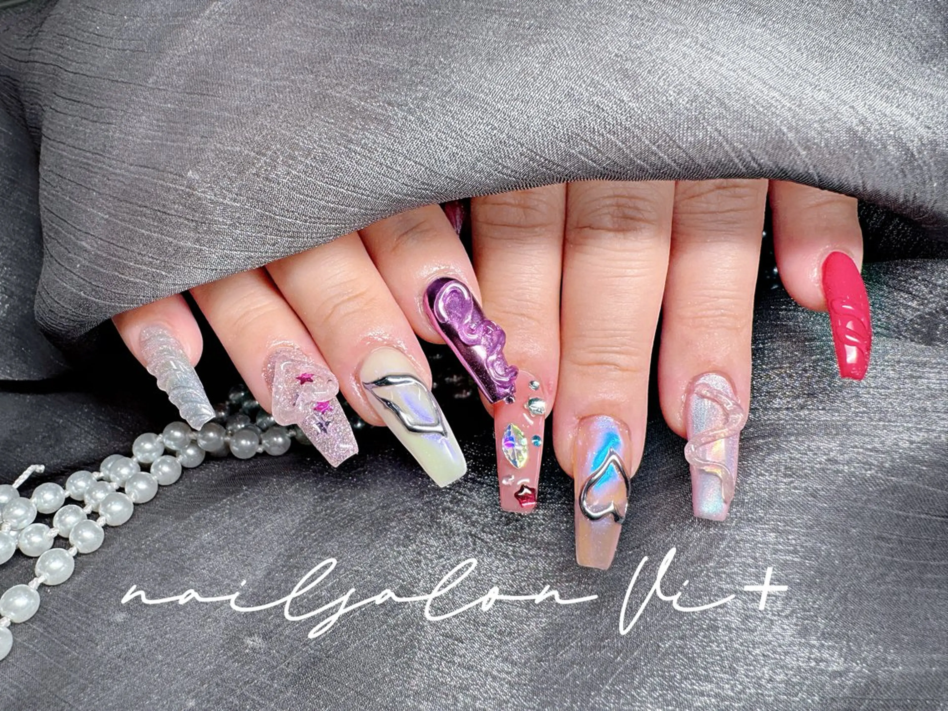 ネイル ハンドネイル ✨Nailsalon Vi+✨のネイルデザイン