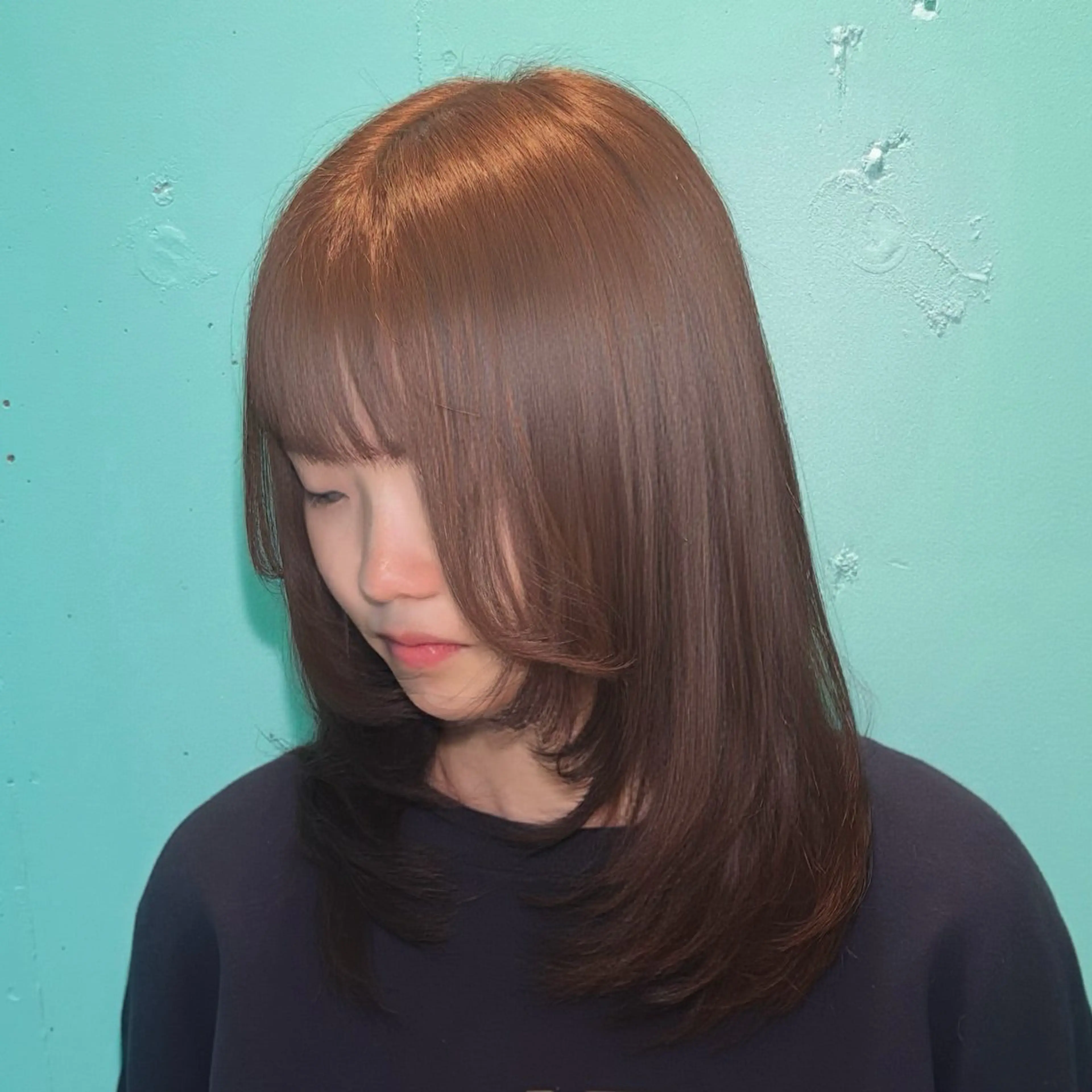 【平日限定】透明感カラー+カットの写真