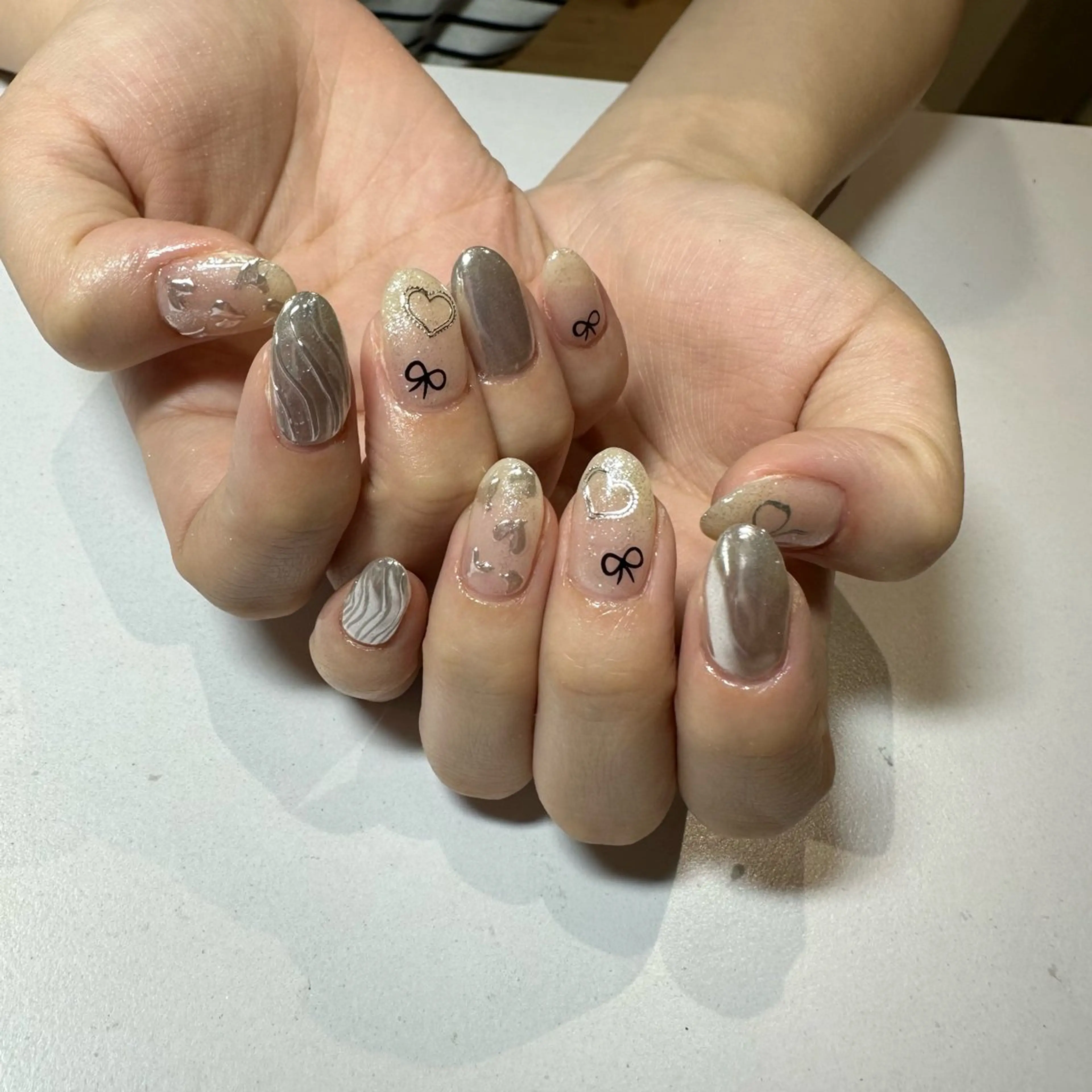 ネイル ハンドネイル まつもと ちなのネイルデザイン