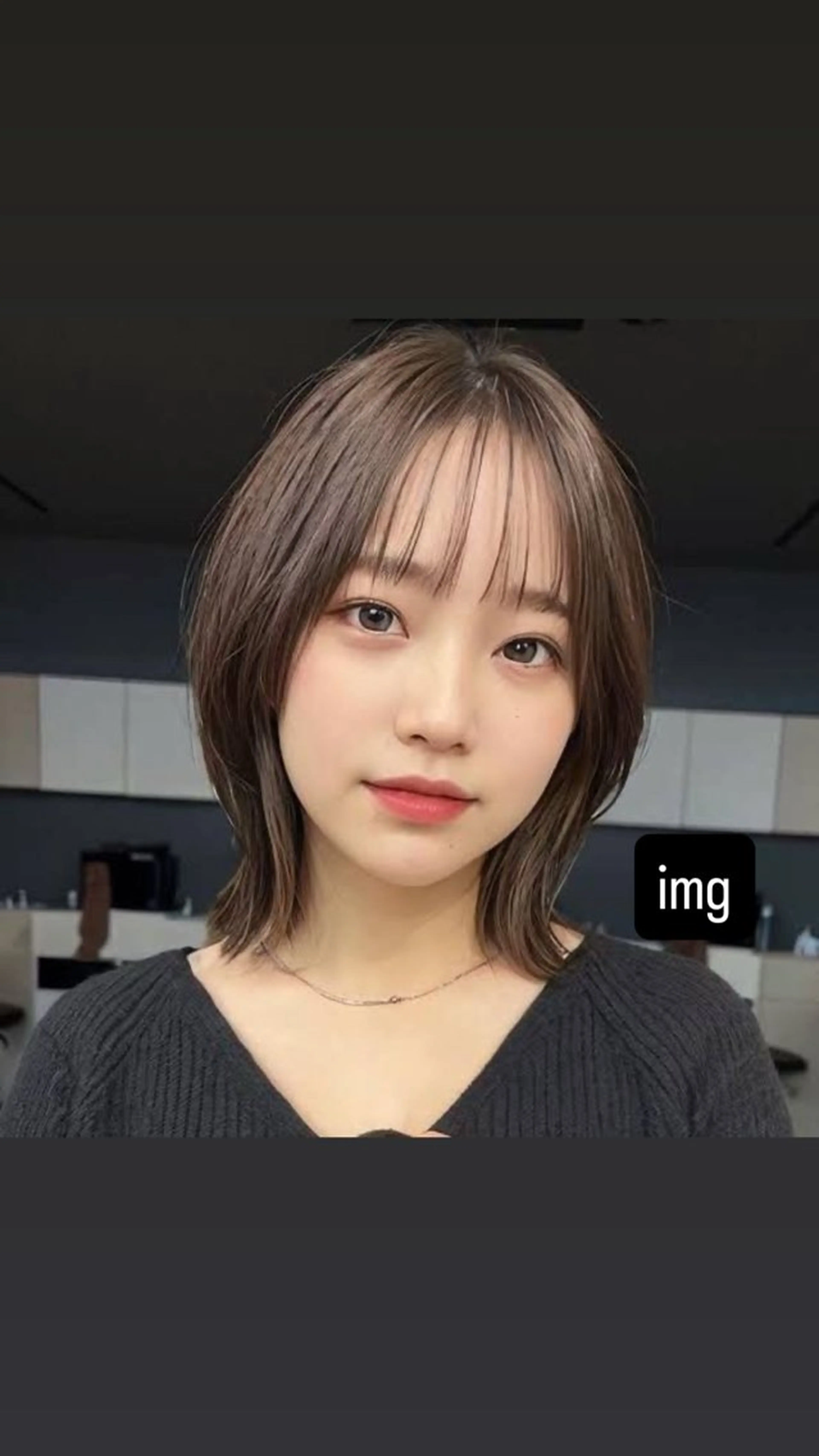 【カット無料‼️】小顔見え✨大人可愛いくびれボブ!の写真