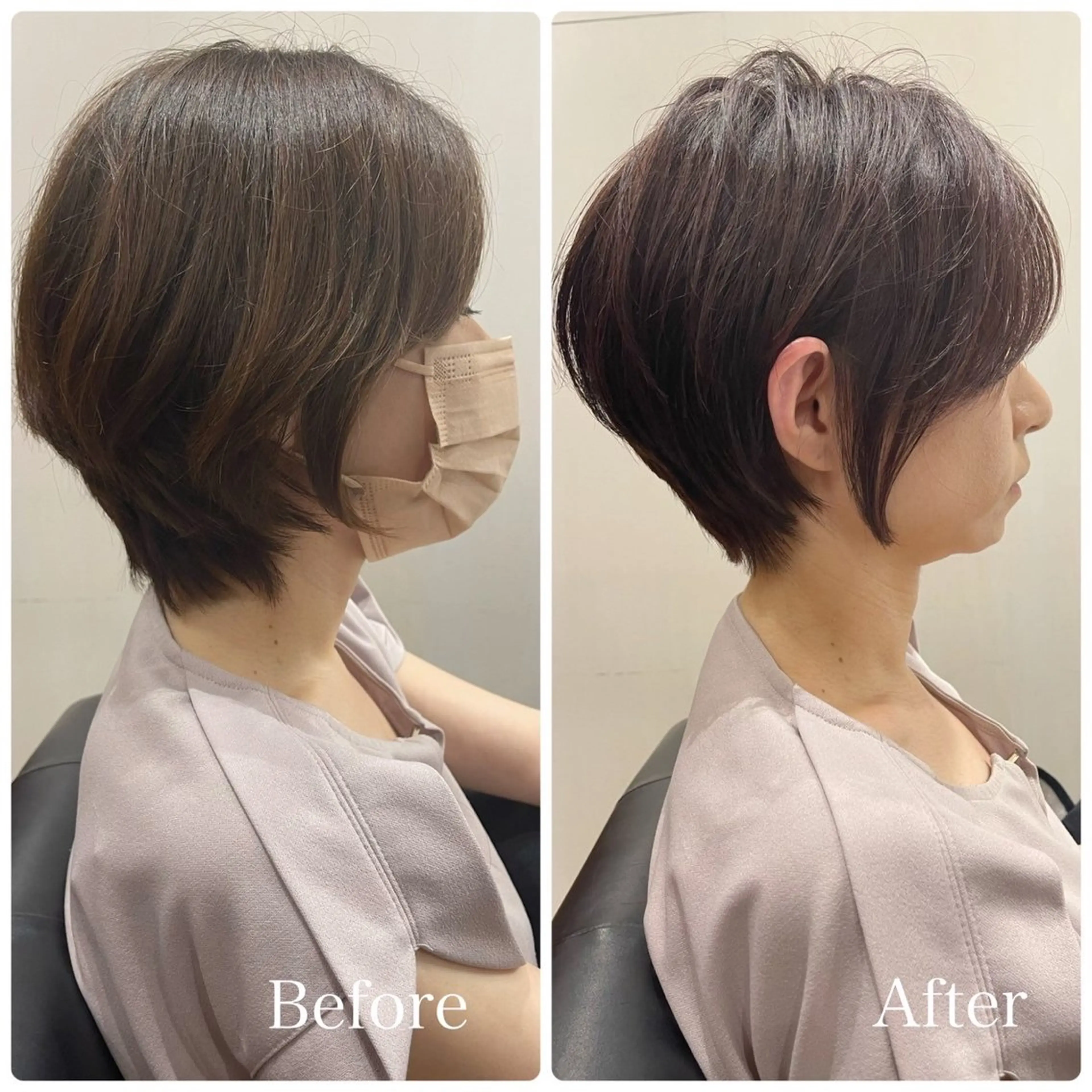 ショート 美髪✨艶髪✨髪質改善 カラー特化❣大石優奈のヘアスタイル