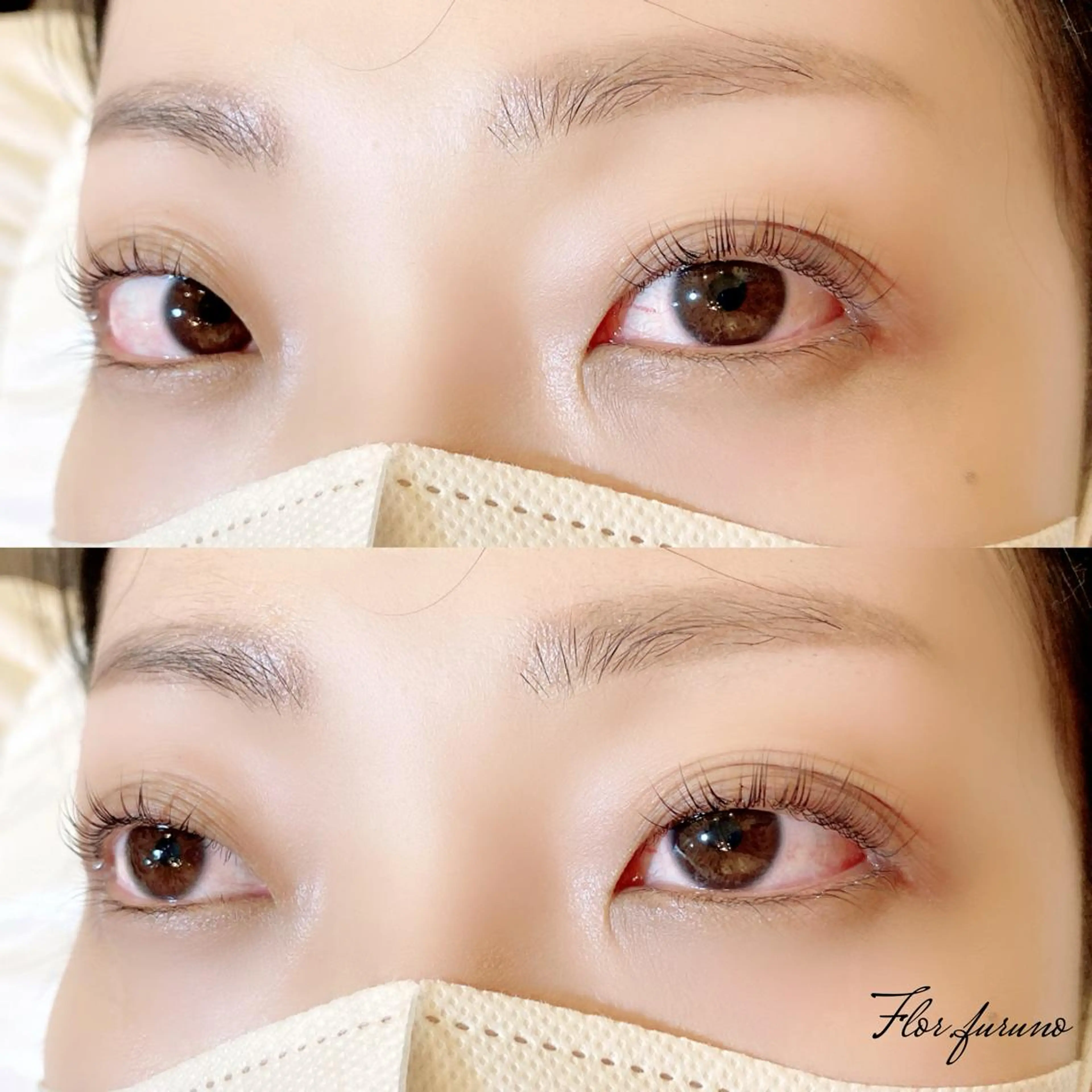 マツエク・マツパ アイブロウ マツパ Flor上大岡 ＊フルノ リナ＊のマツエク・マツパデザイン