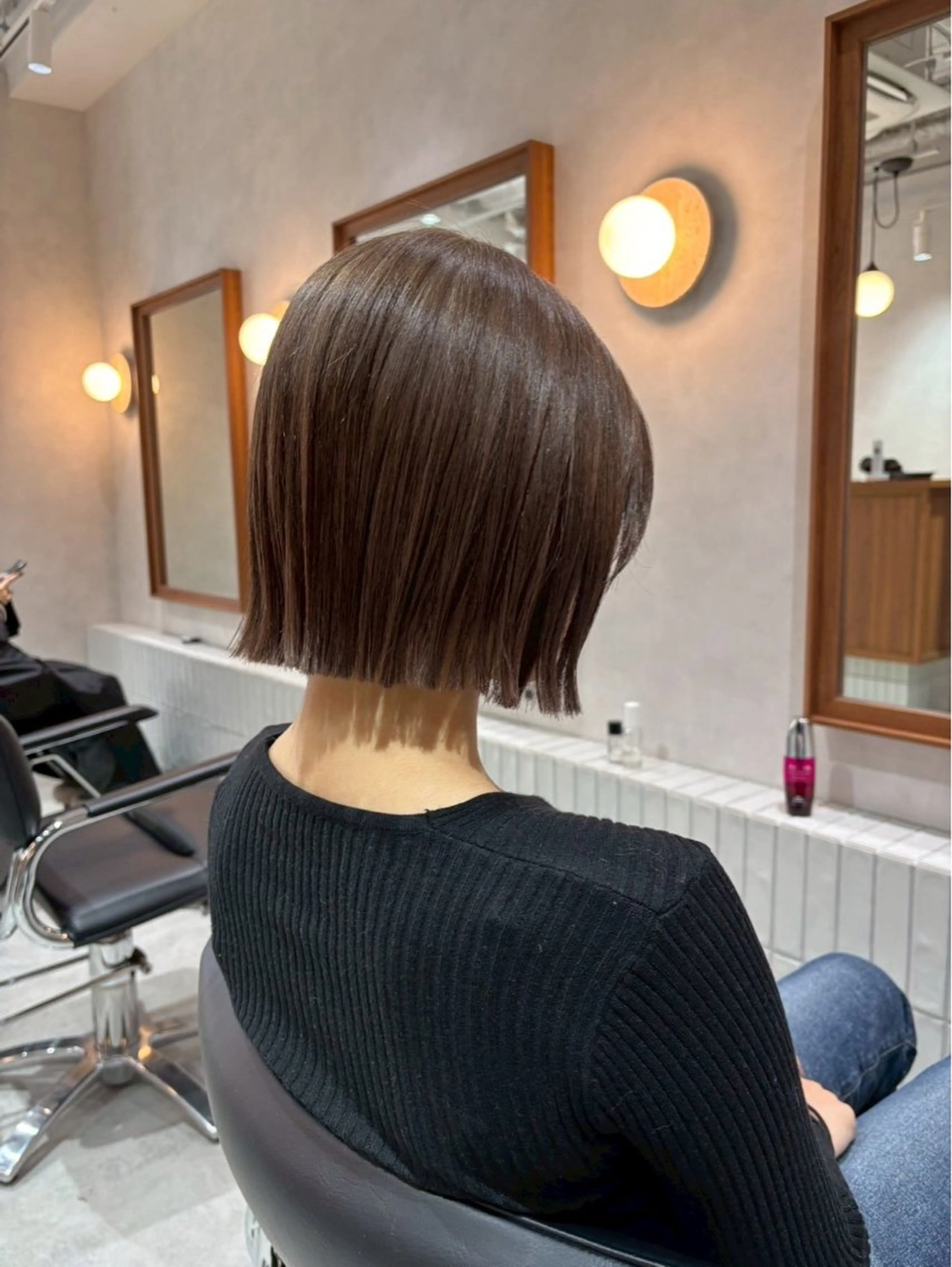 ミディアム トリートメント SANO YUIのヘアスタイル