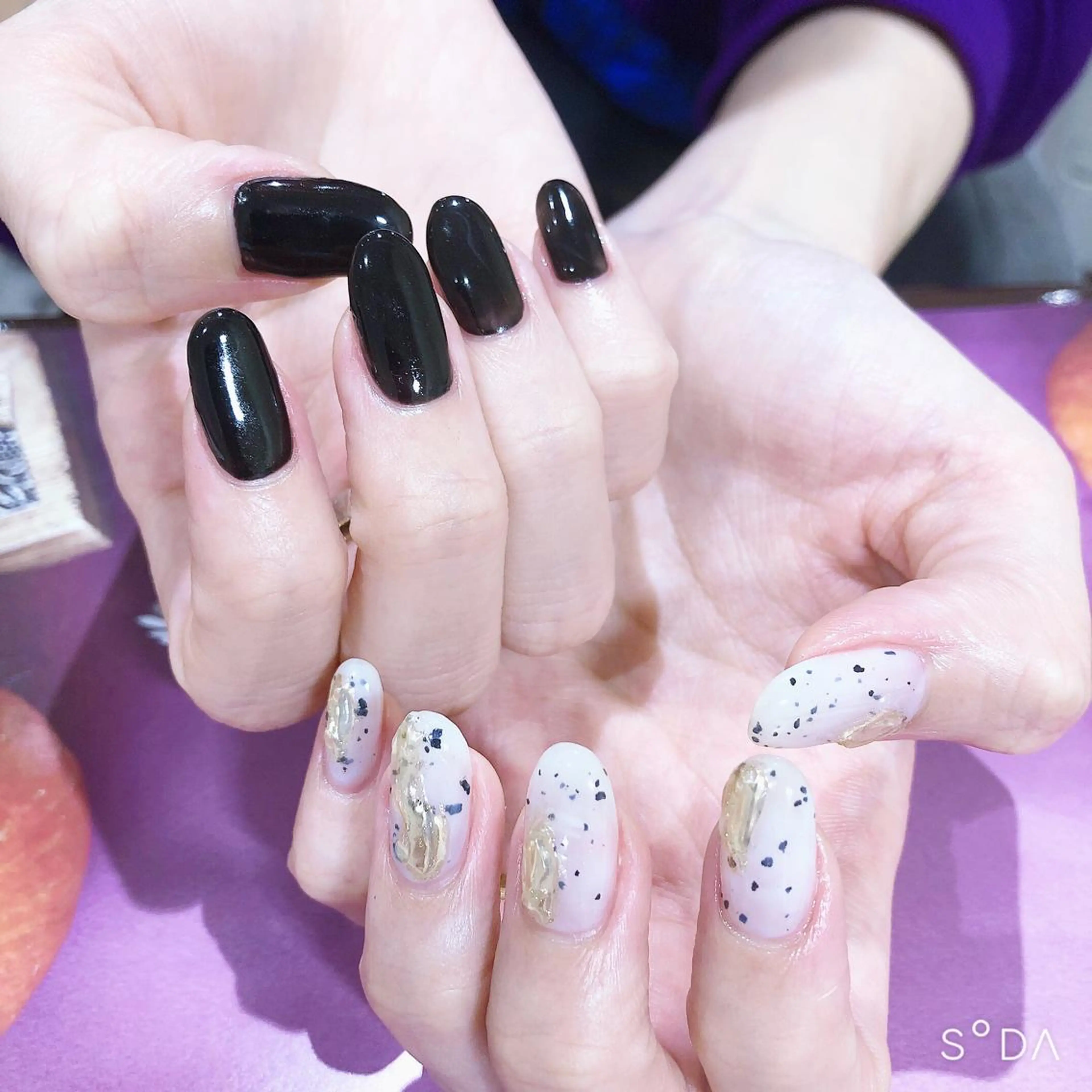 ネイル ニュアンスネイル ハンドネイル 吉野✨ ネイルデザイナー✨のネイルデザイン