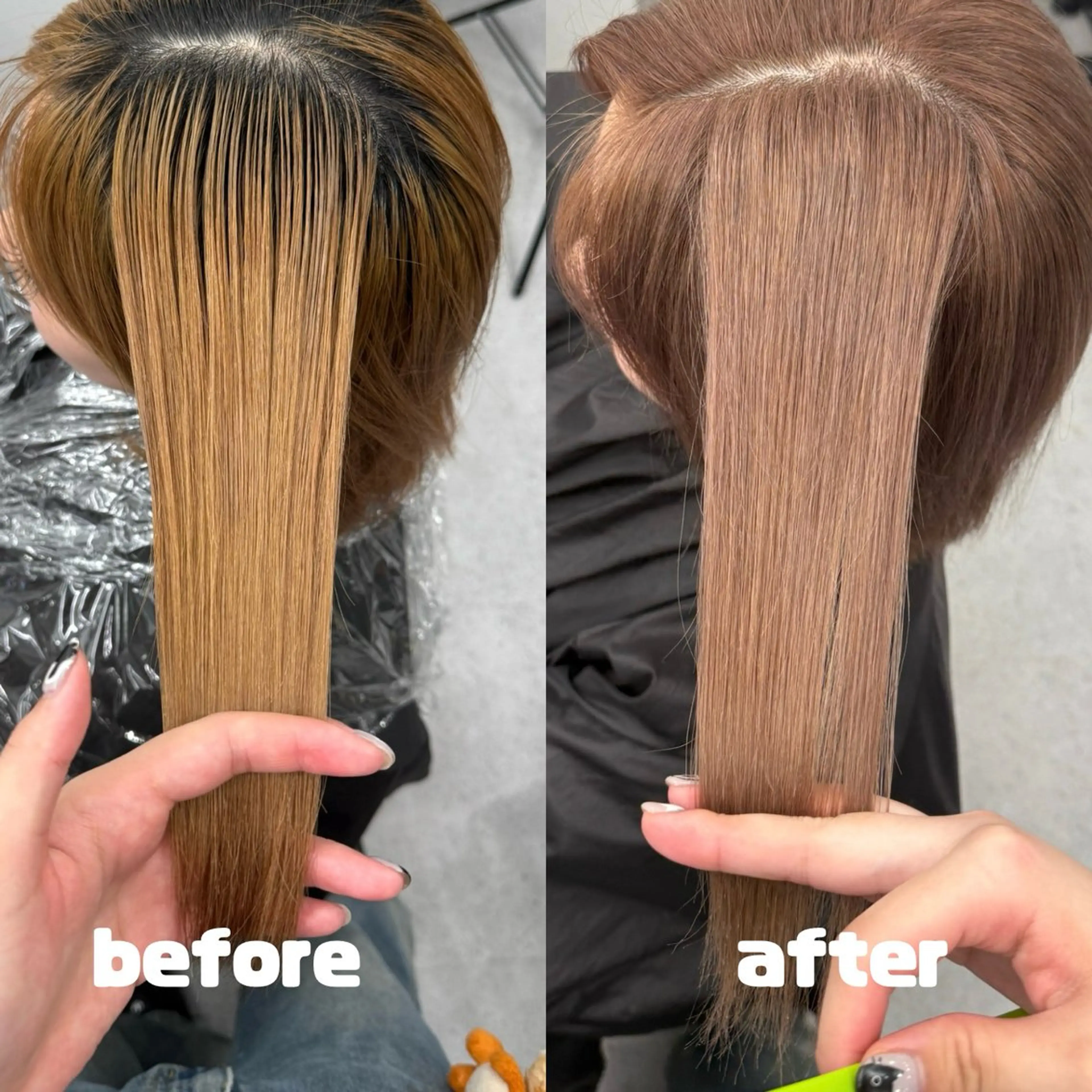 ミディアム ヘアカラー 無料カットモデル様 募集中🔥/mariのヘアスタイル