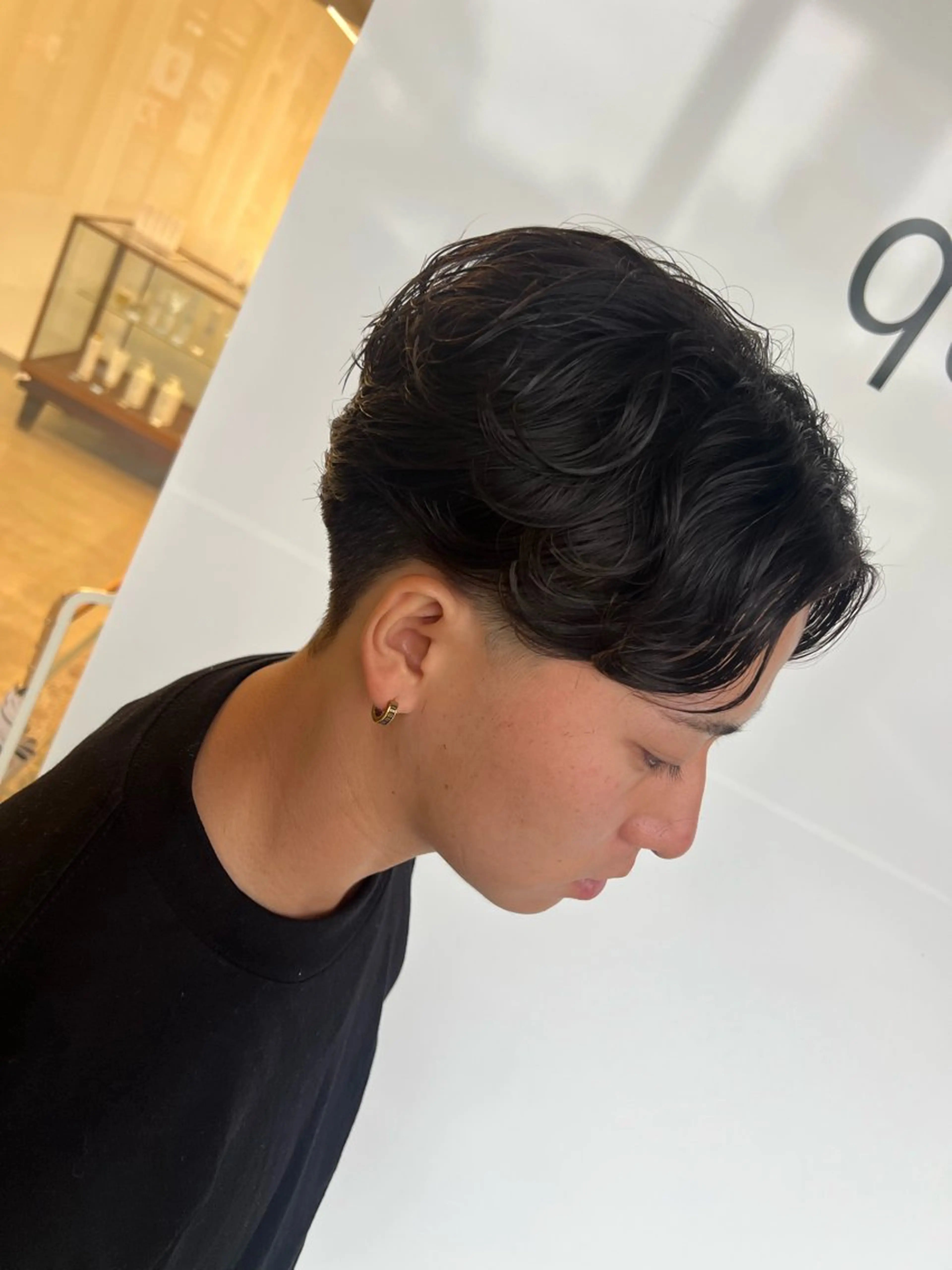 【メンズ限定】【ご新規様】カット＋ケアパーマ＋プレミアムトリートメントの写真