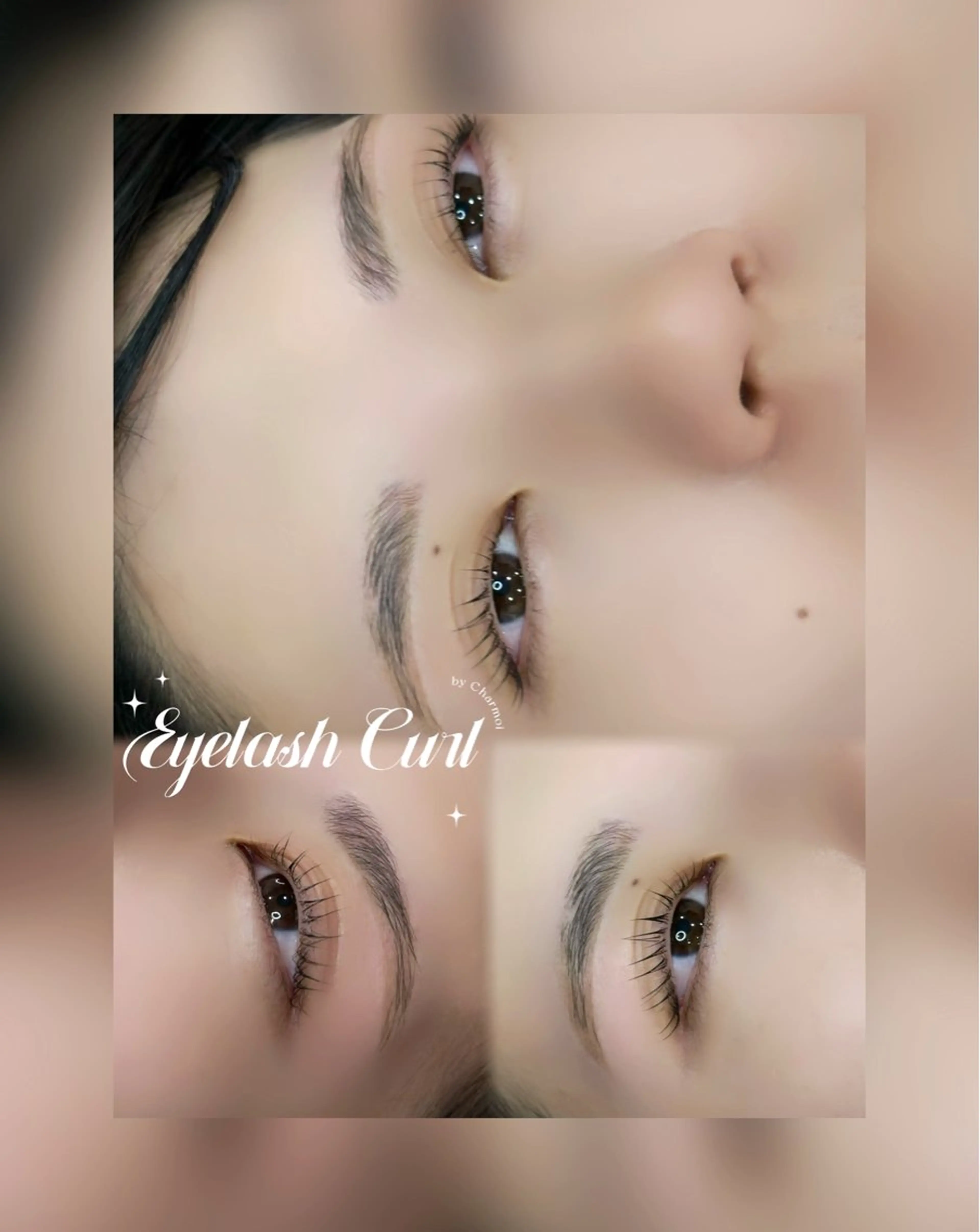 ☁️まつ毛パーマ+美眉ワックス︎︎☁の写真