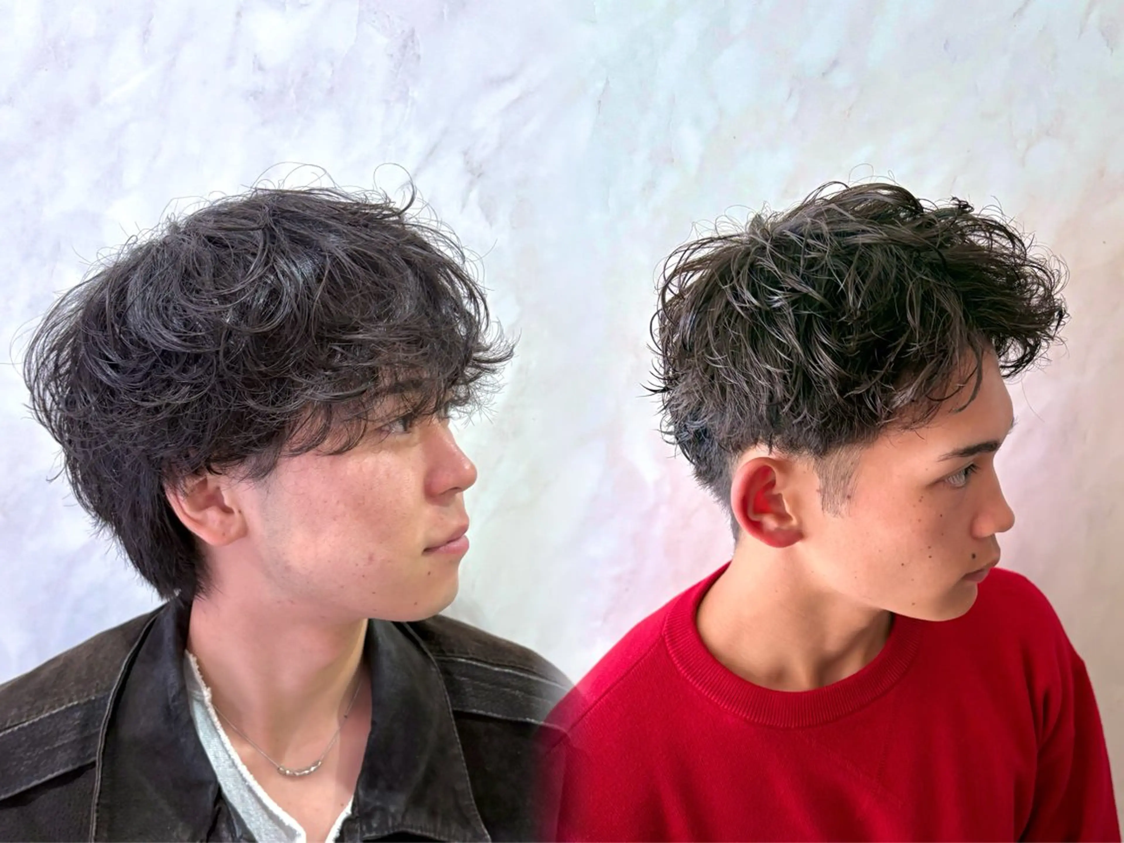 ❤️🔥トレンドを抑えたいメンズはコレ❤️🔥パーマLv中カット➕パーマ 【シャドー/サーフカール/メンズショートの写真