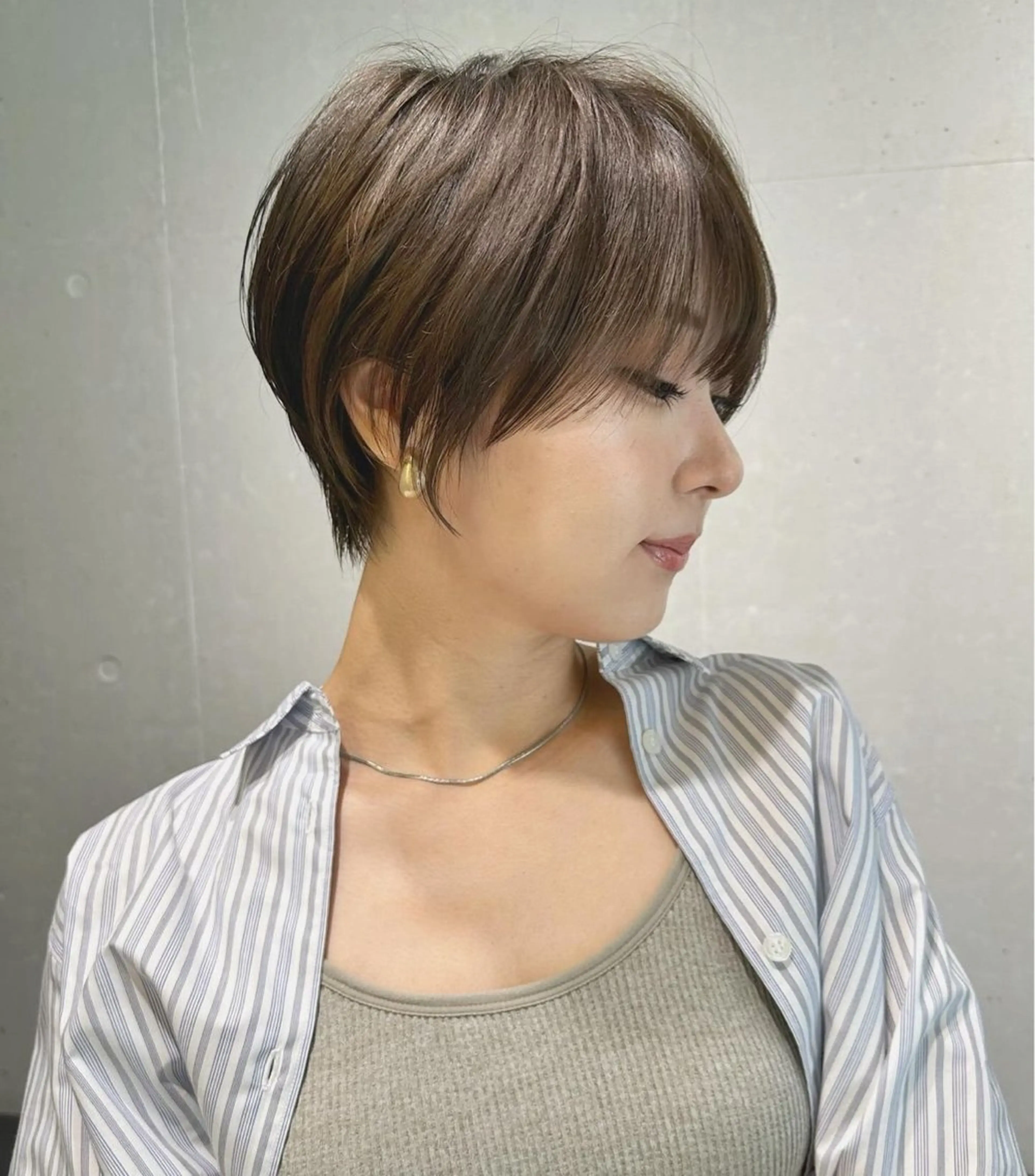 ショート 美髪×縮毛矯正 水上真由美😘のヘアスタイル