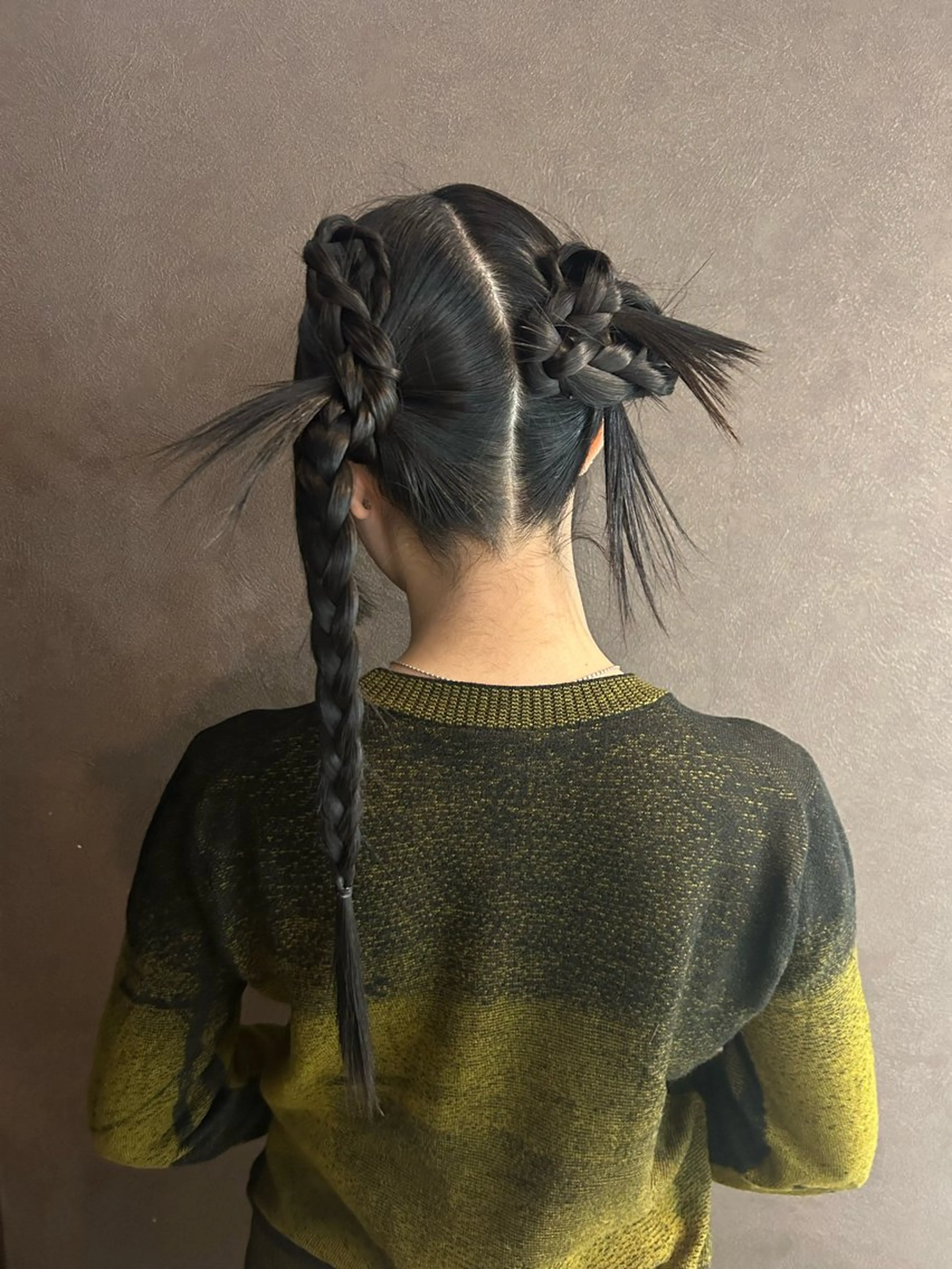 セミロング ヘアアレンジ ヘアセット ☕️結【suii.】 ボブ/ヘアセット☕️のヘアスタイル