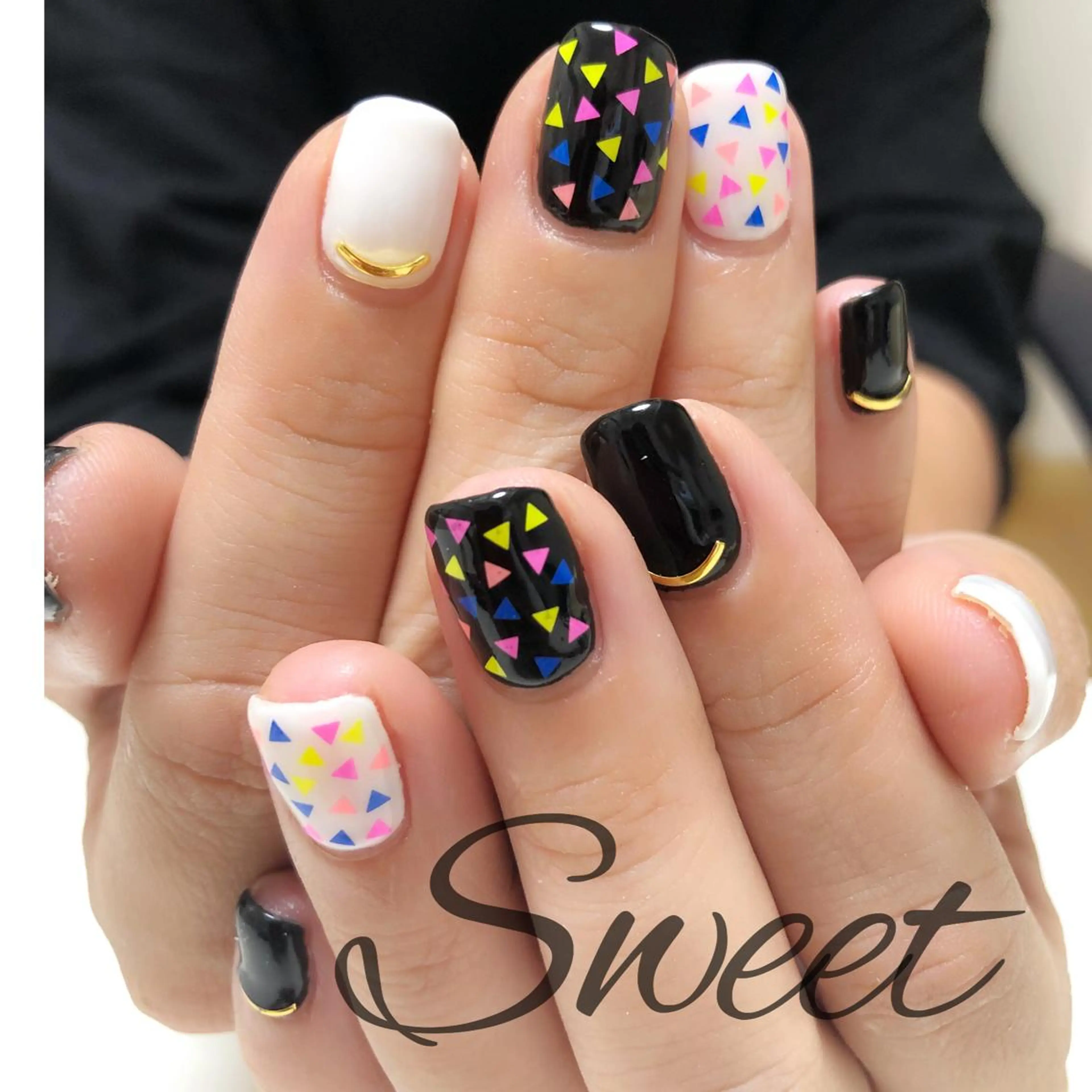 ネイル sweet 仲野陽子のネイルデザイン