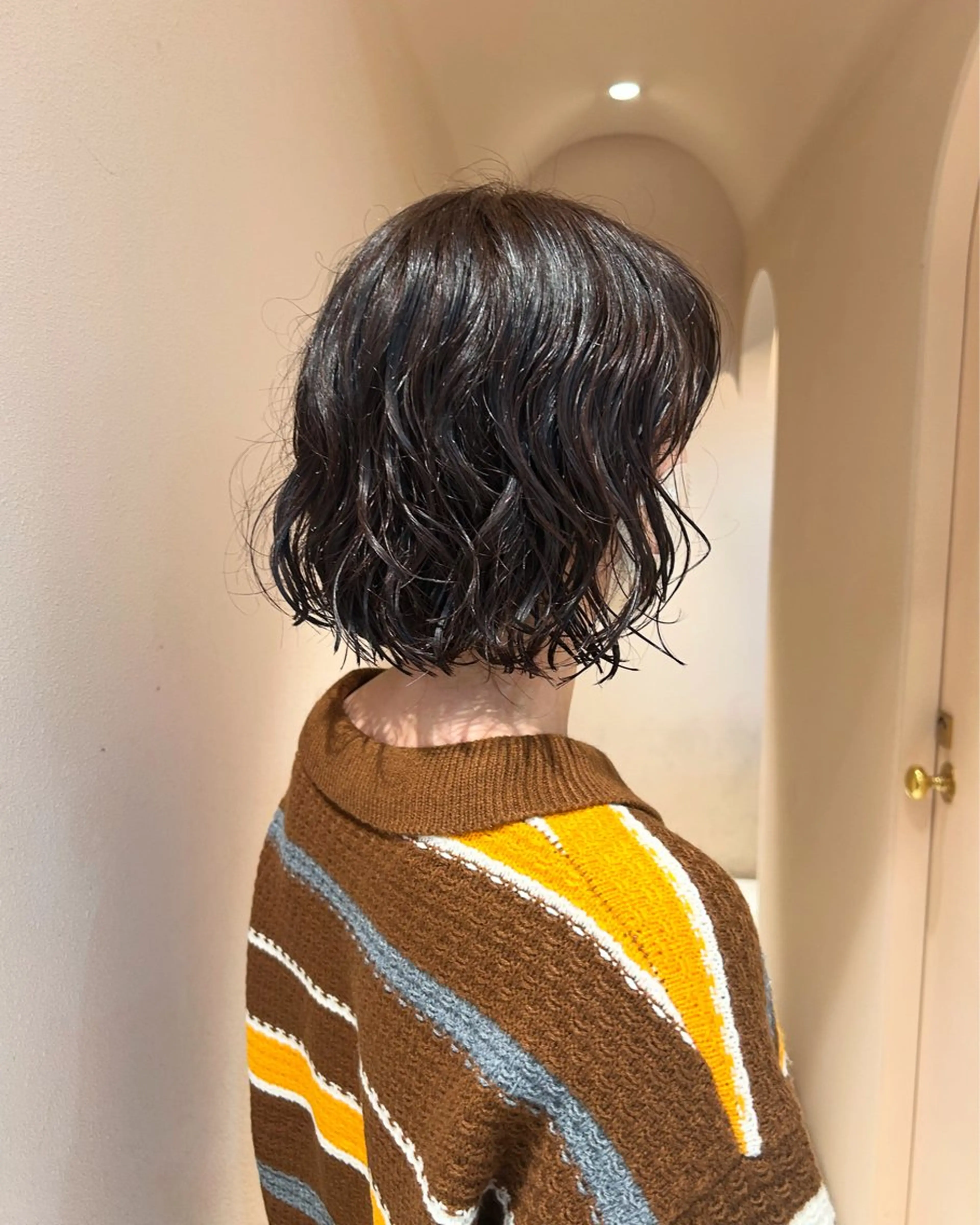 【新規限定✨】ボブカット+ニュアンスパーマ👩‍🦱(シャンプー+ブロー+スタイリング込み)の写真