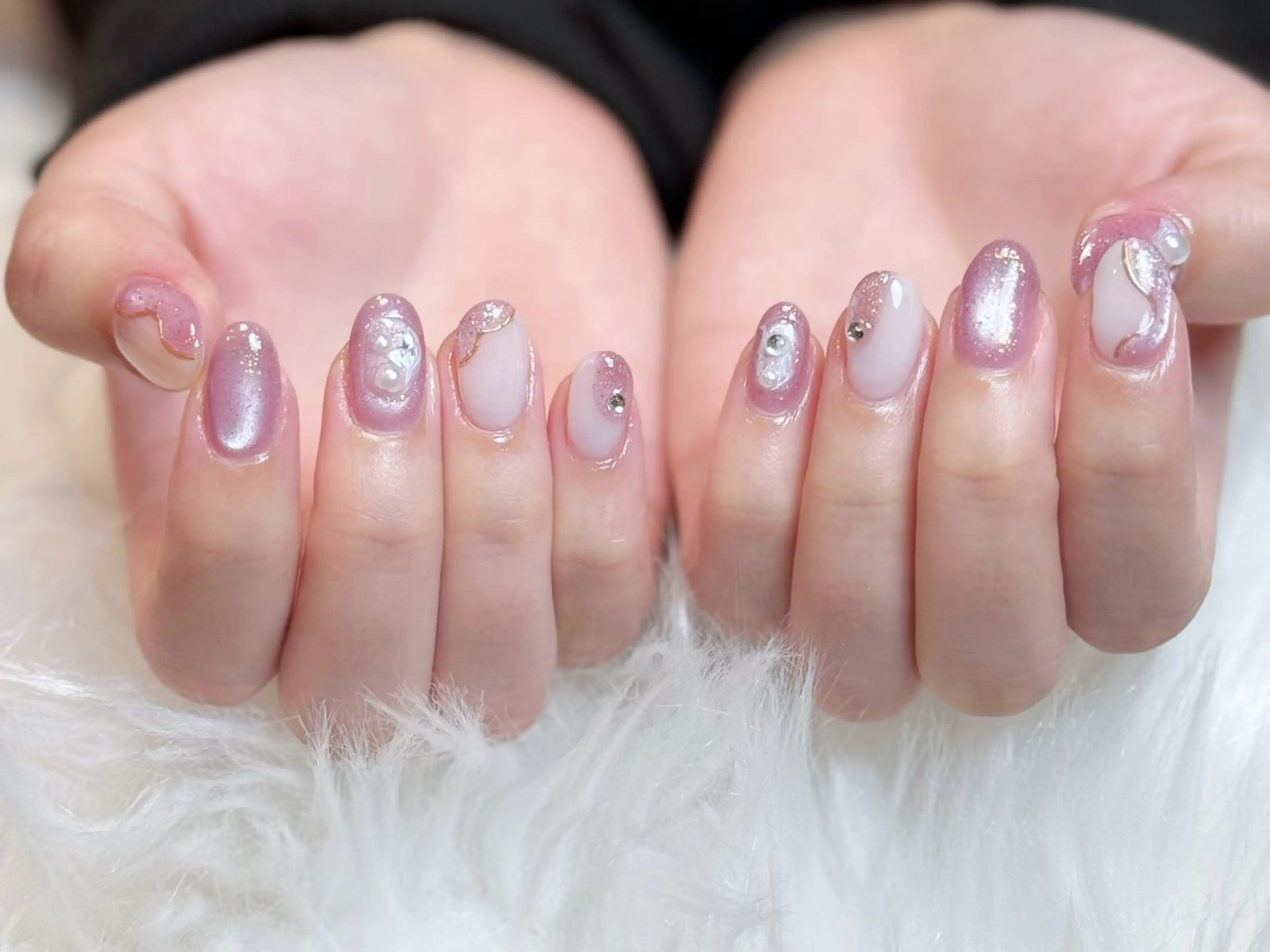 ネイル ハンドネイル Chanie Nail  Spaのネイルデザイン