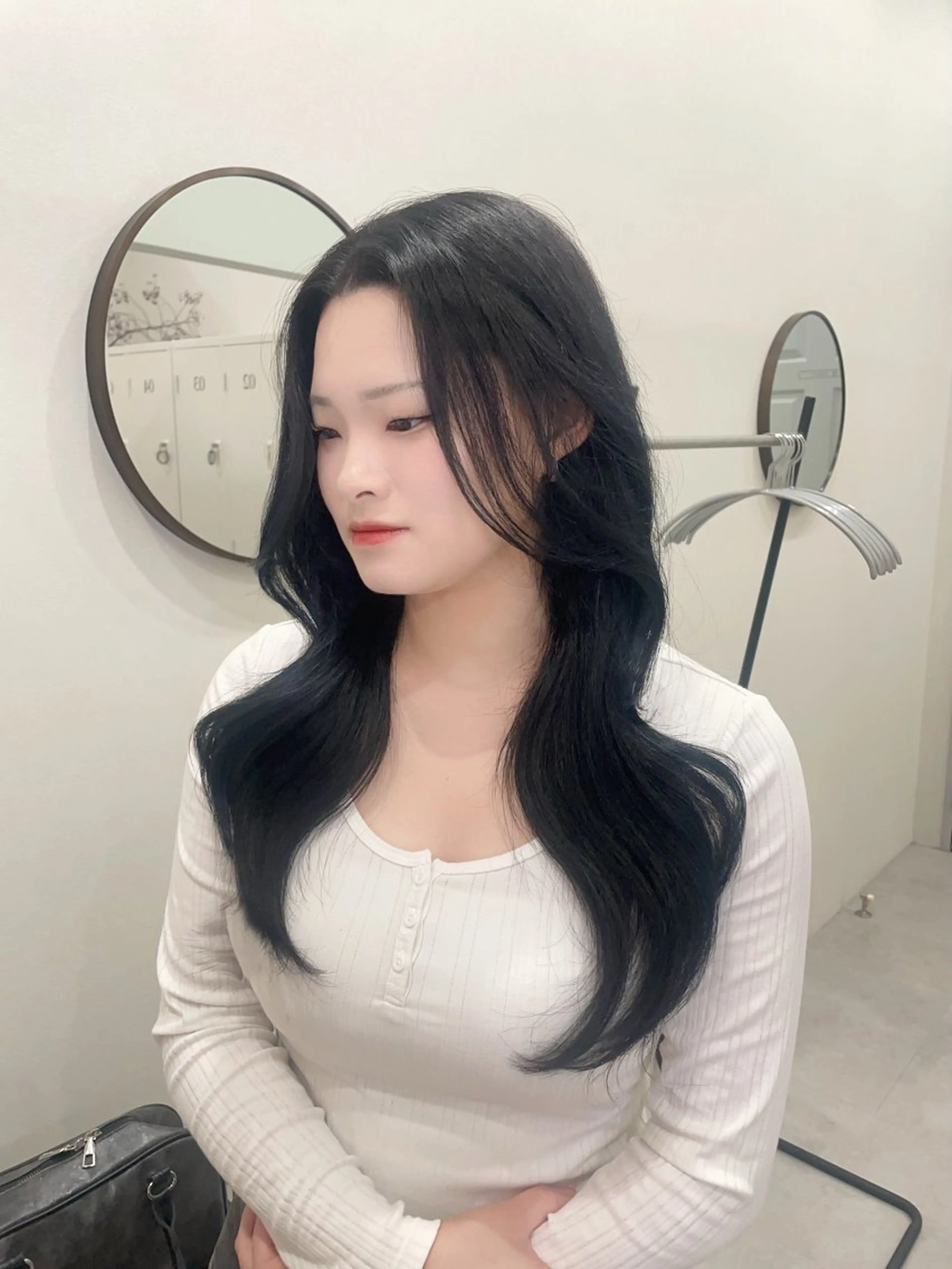 ロング カラー SOYON ayaのヘアスタイル