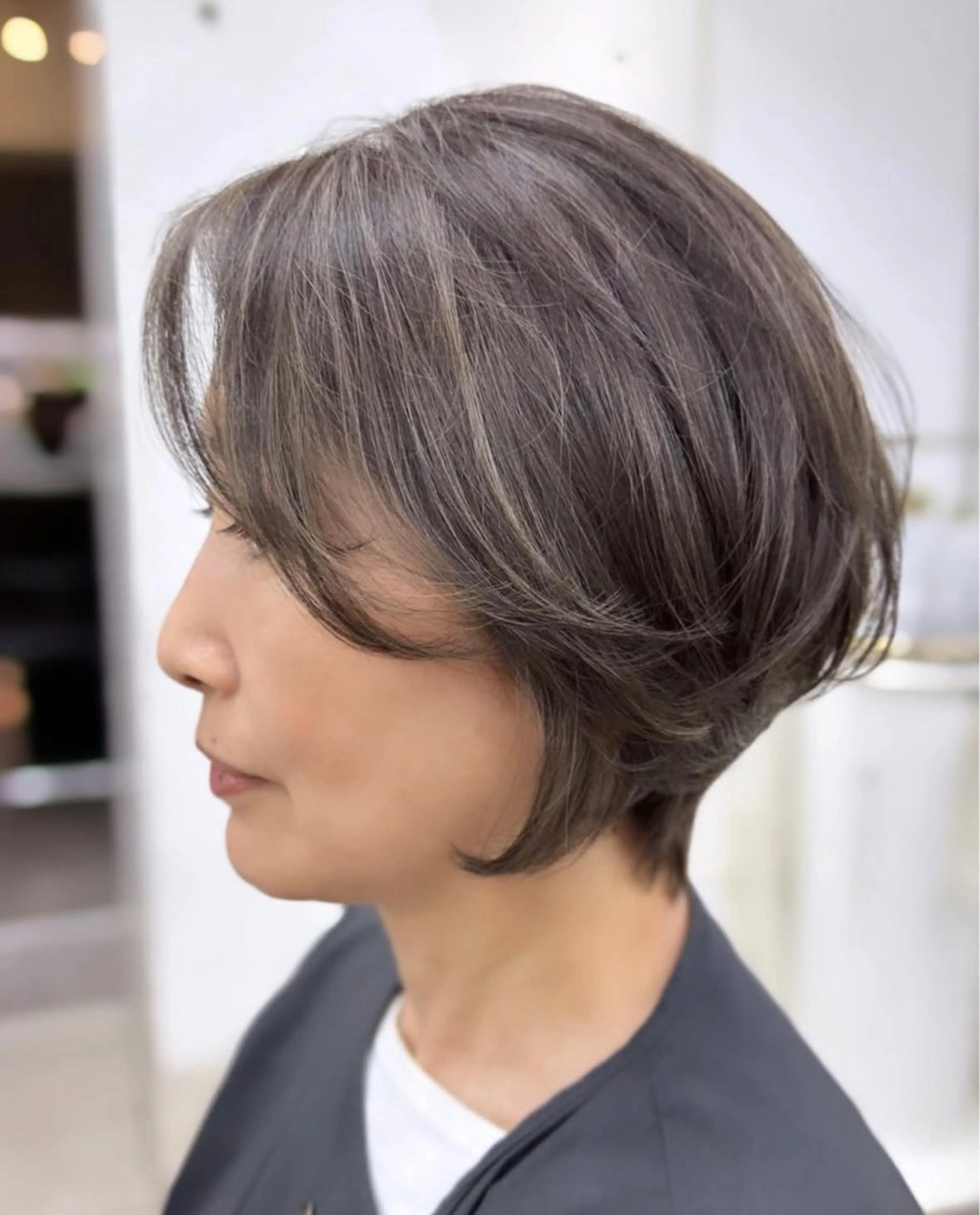 ショート ショートボブ ボブ ショートヘア 星野 菜月のヘアスタイル