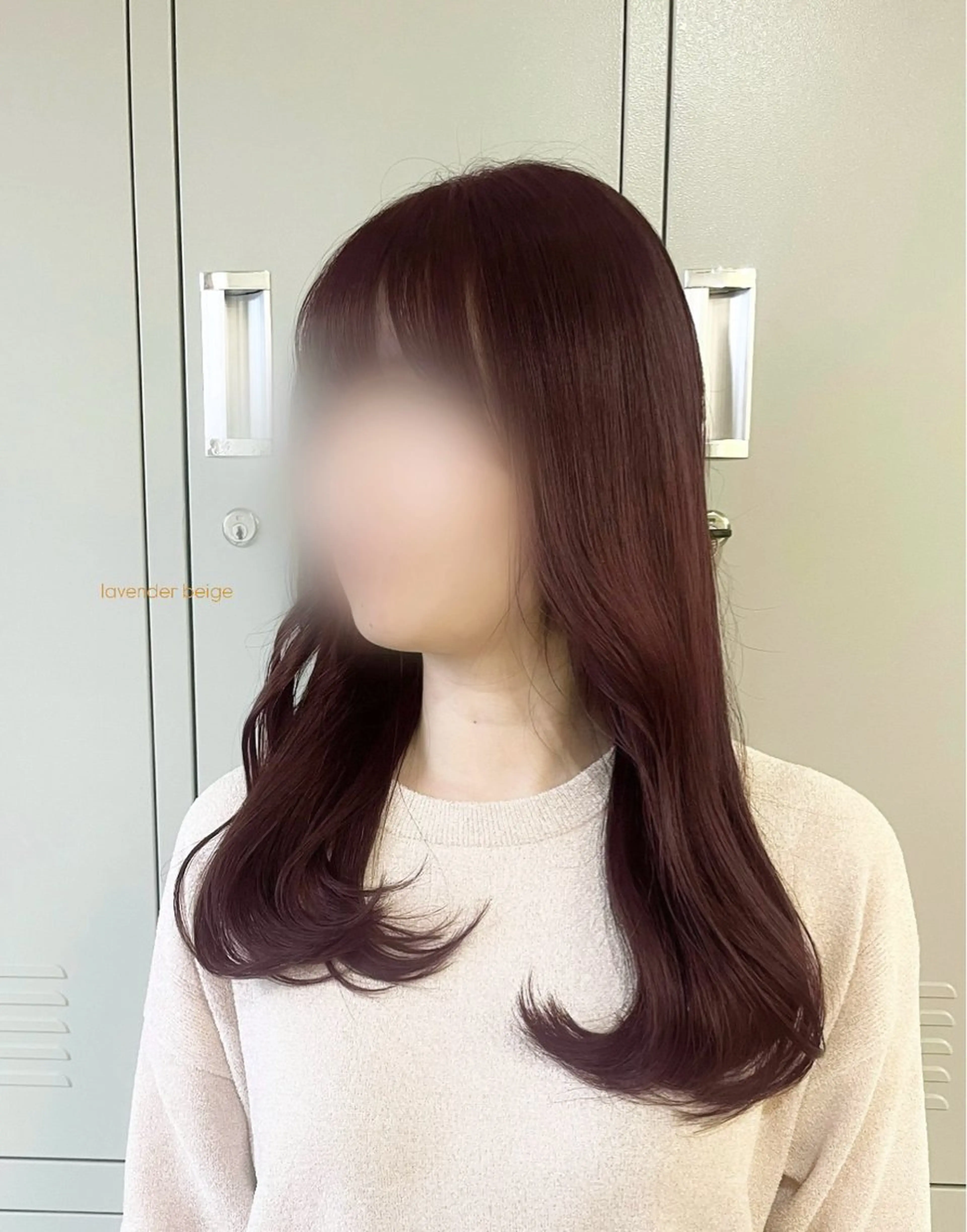 🎀韓国レイヤー/ 🫧暖色/暗髪カラーのヘアスタイル