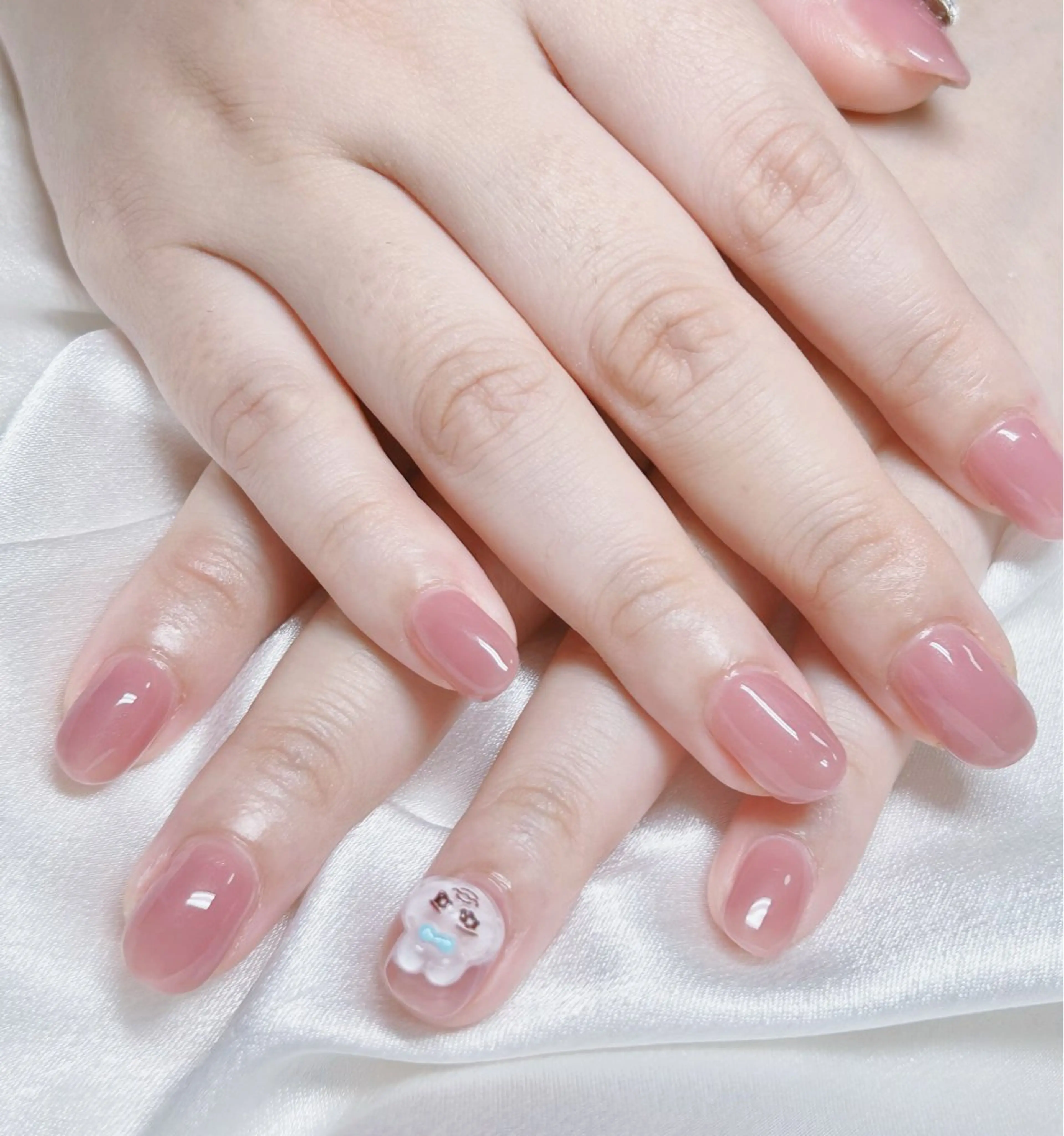 【ミニモ学割】🎀🌟春夏迎え　ちゅるんツヤワンカラー（オフなし）の写真