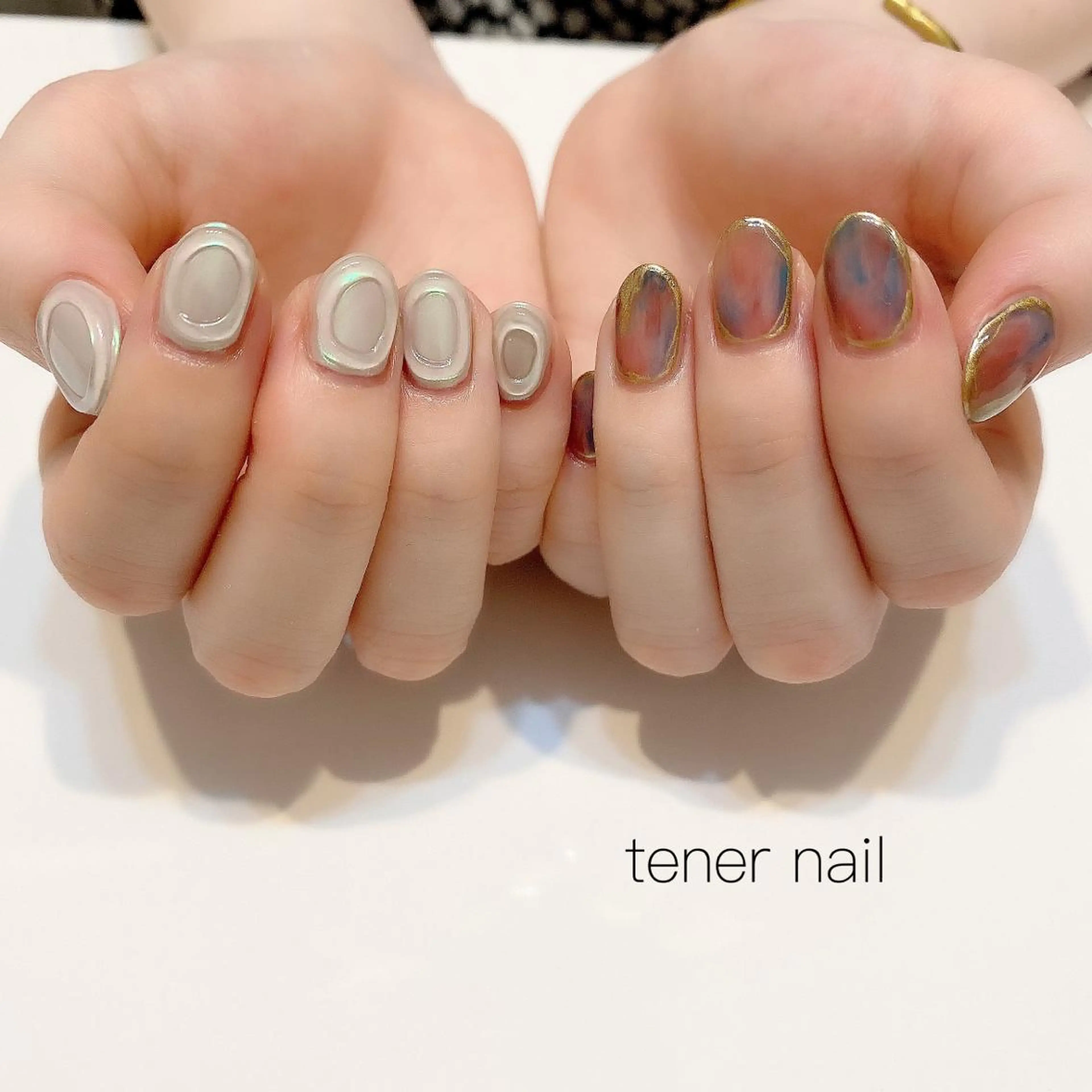 ネイル クリアネイル ニュアンスネイル テネルネイル tener nailのネイルデザイン