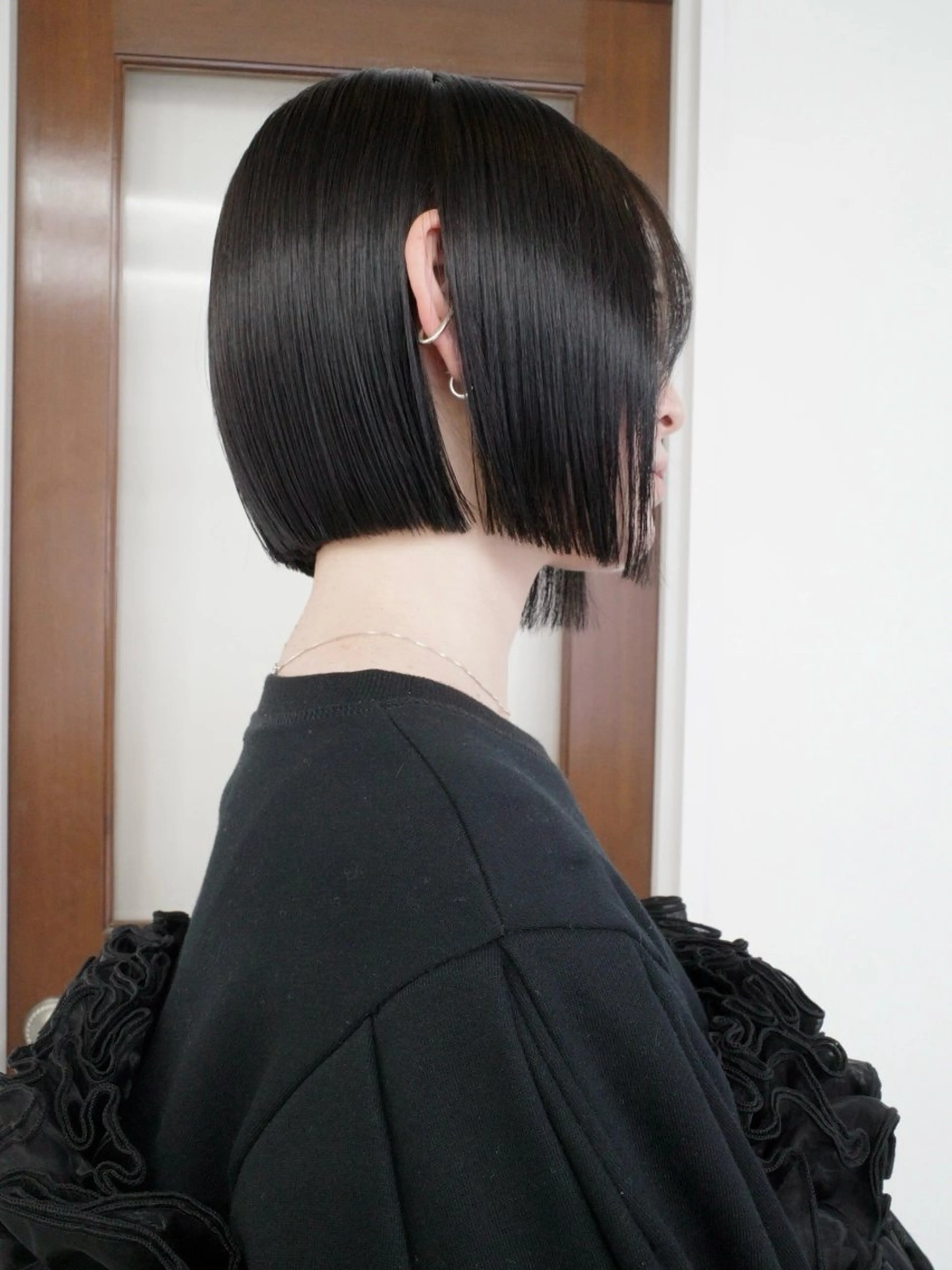 ショート カット ヘアカラー 葉 /レイヤーカットのヘアスタイル