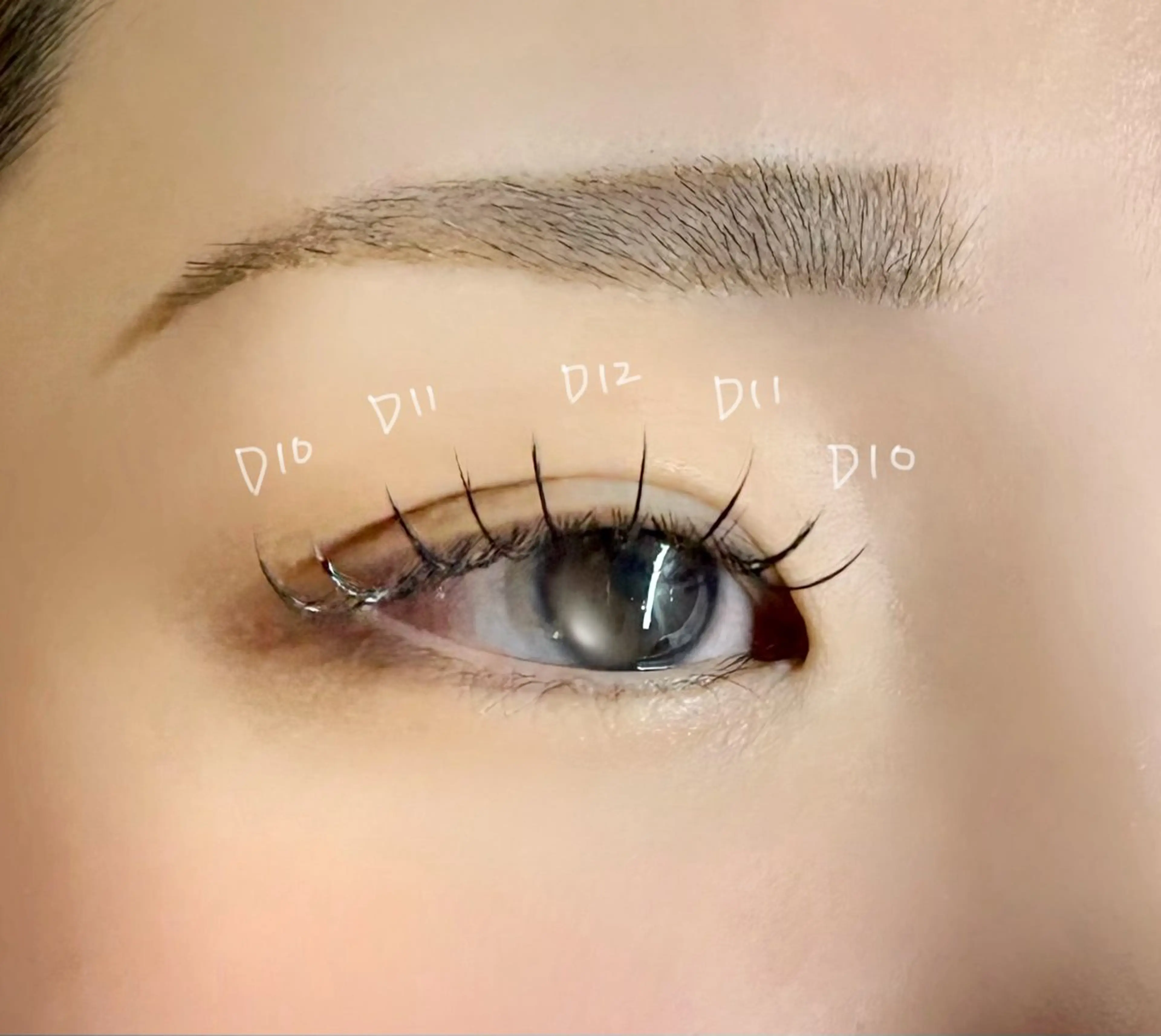 マツエク・マツパ マツエク peTiT京橋 Momoのマツエク・マツパデザイン