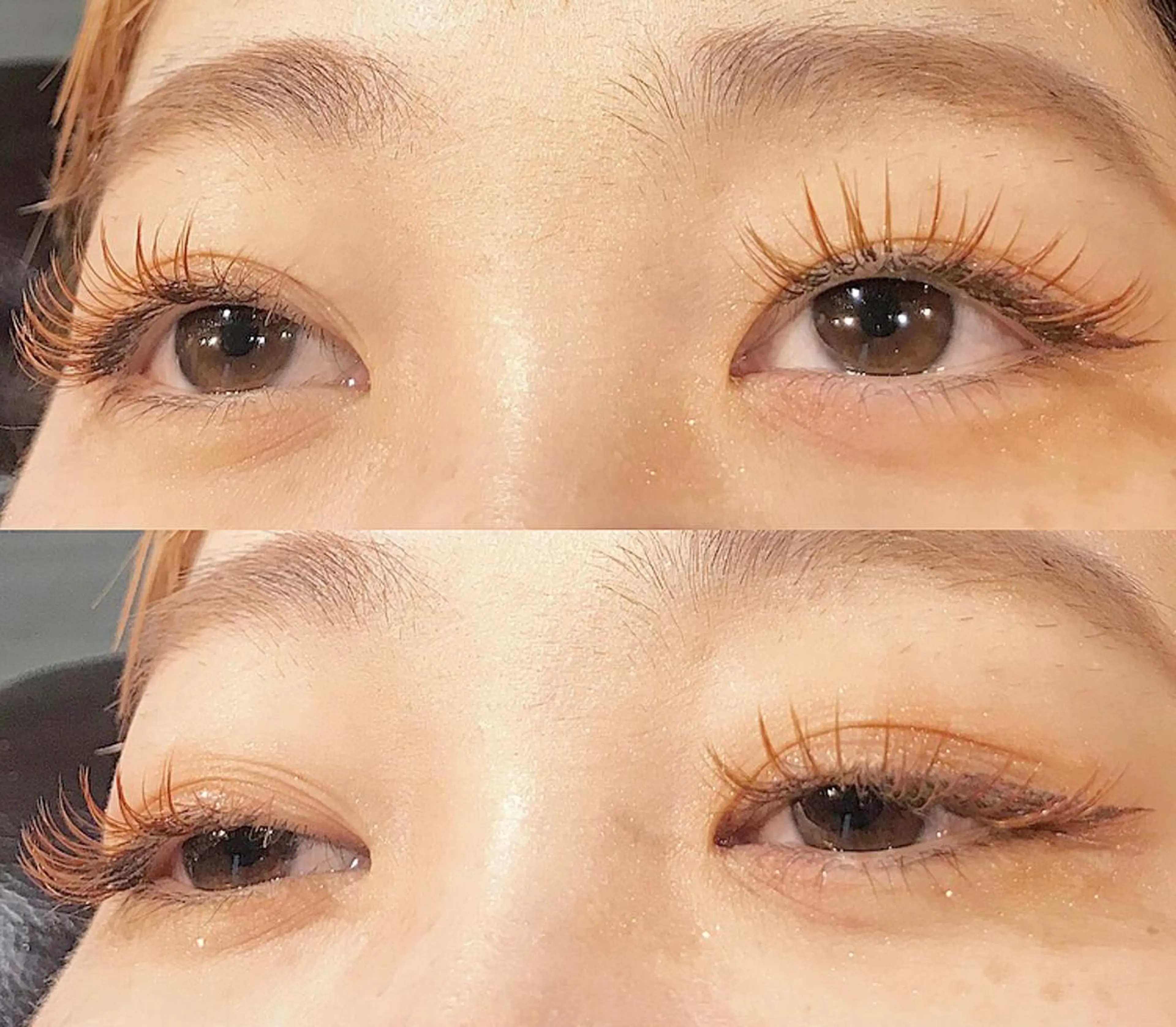 マツエク・マツパ Cカール カラーマツエク Aya 🖤Be__ 中目黒のマツエク・マツパデザイン