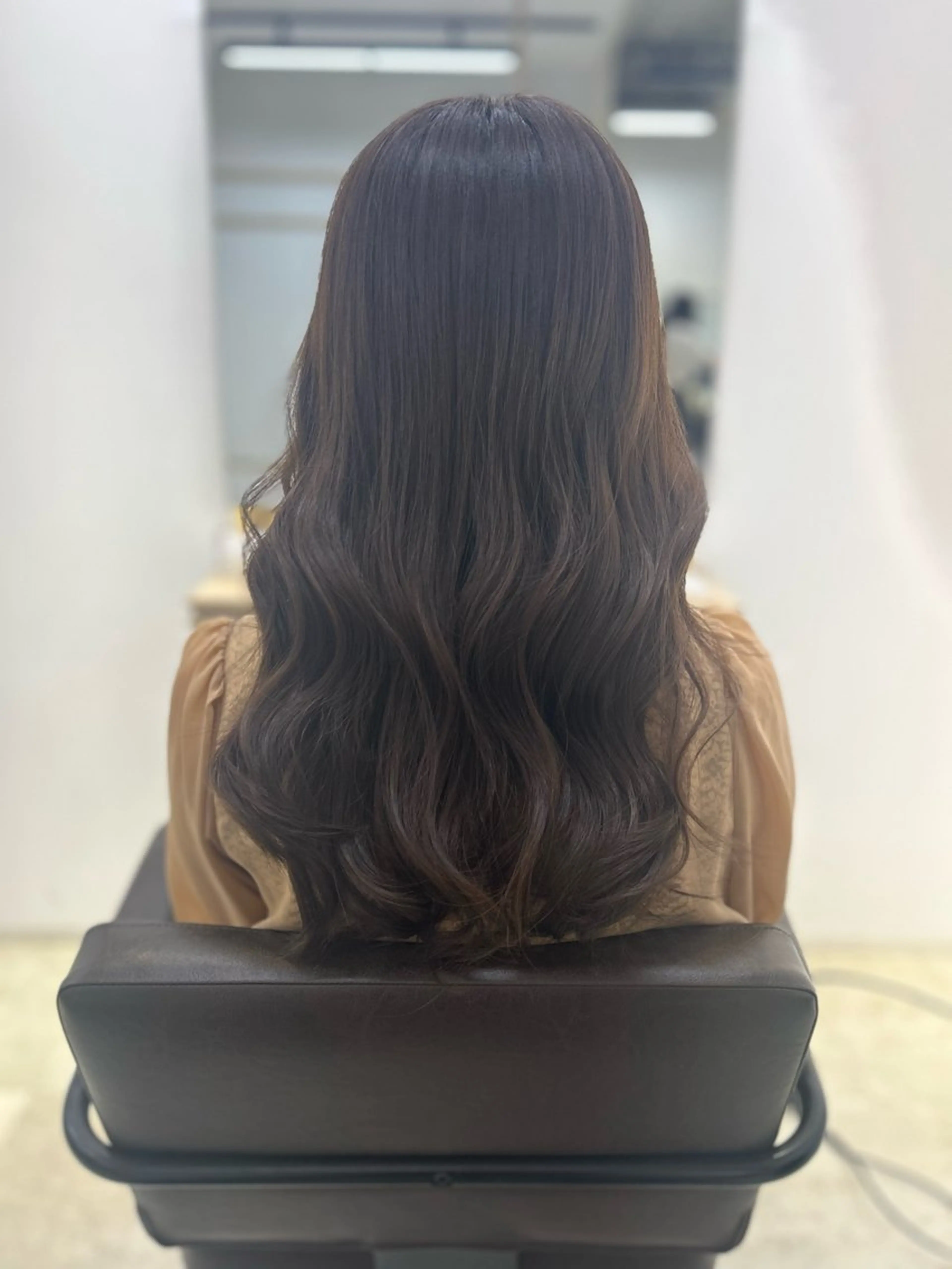 ロング カット ヘアカラー トリートメント 盛れるhair⟡.· 石川梨央のヘアスタイル