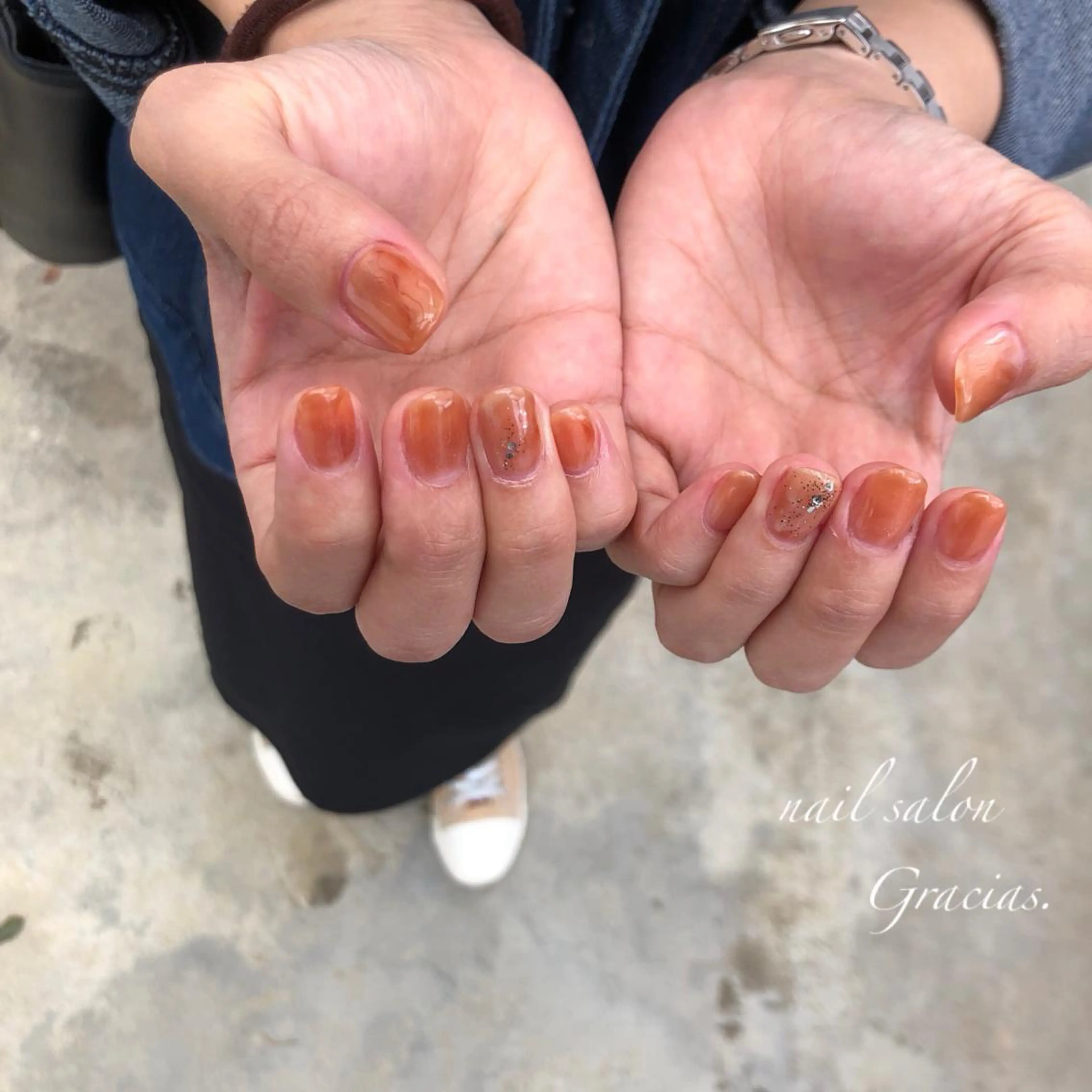 ネイル ハンドネイル Gracias. rieのネイルデザイン