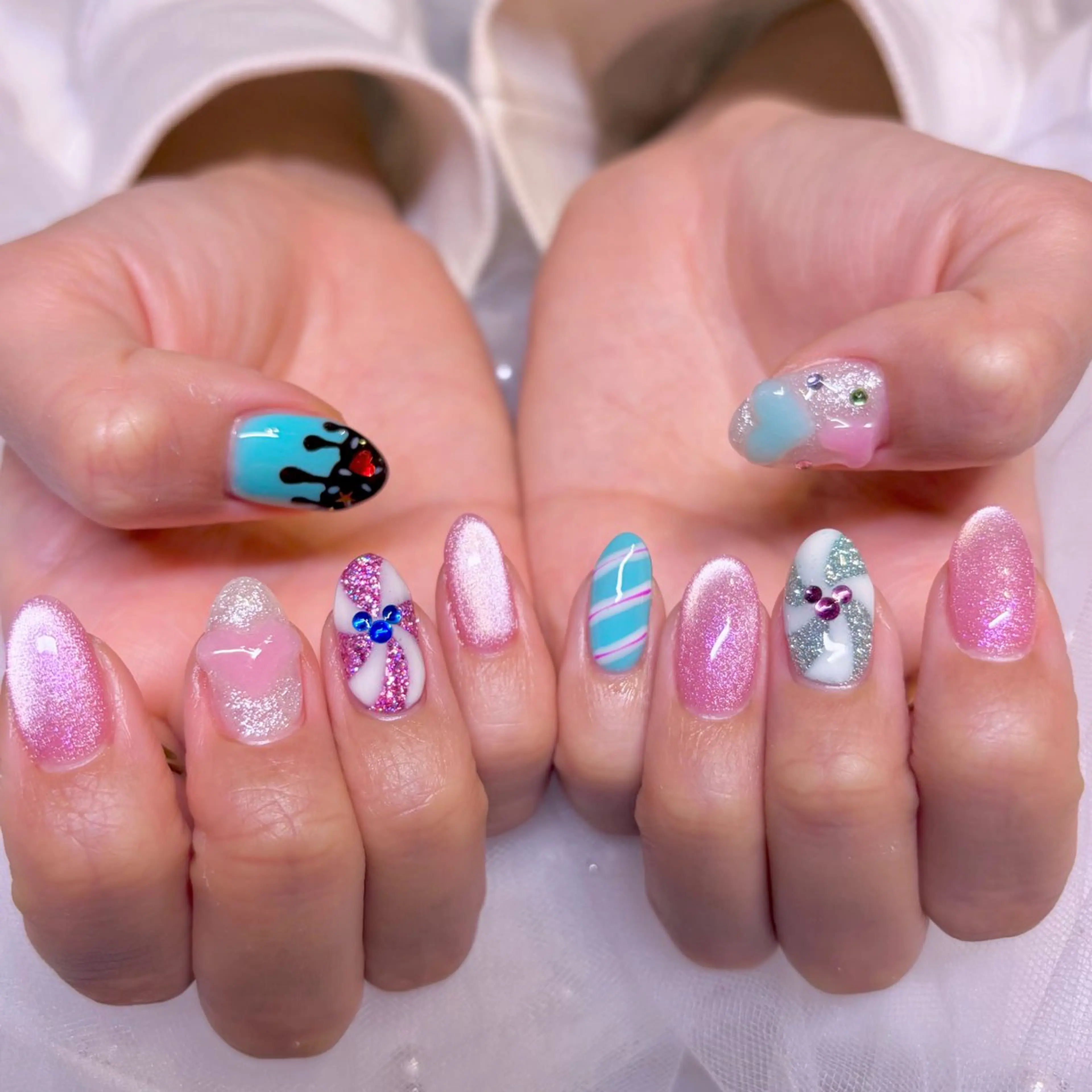ネイル ハンドネイル nail salon e'mu💐のネイルデザイン