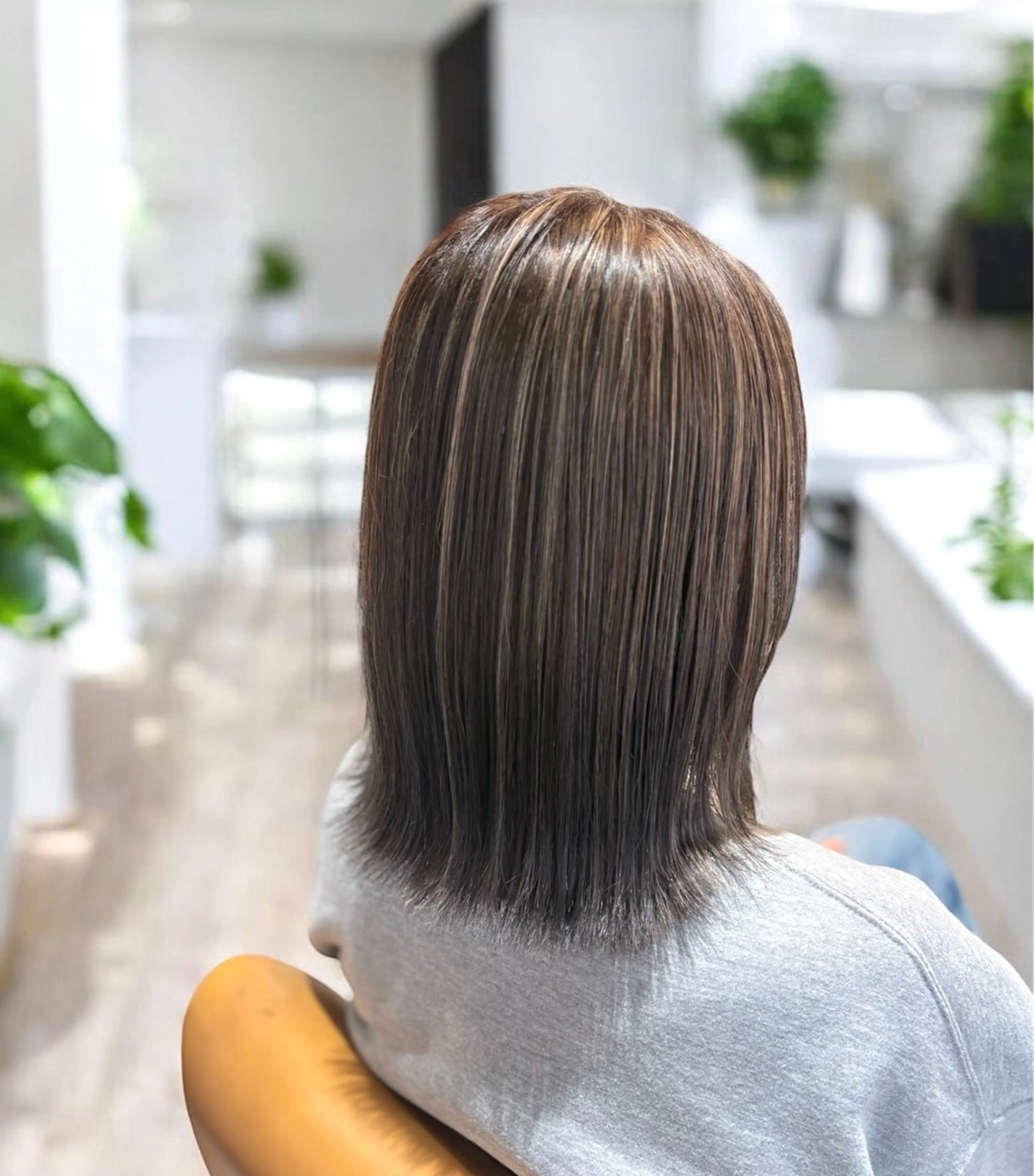 ミディアム カラー カラー専門美容師🫧 舘田千乃🫧のヘアスタイル