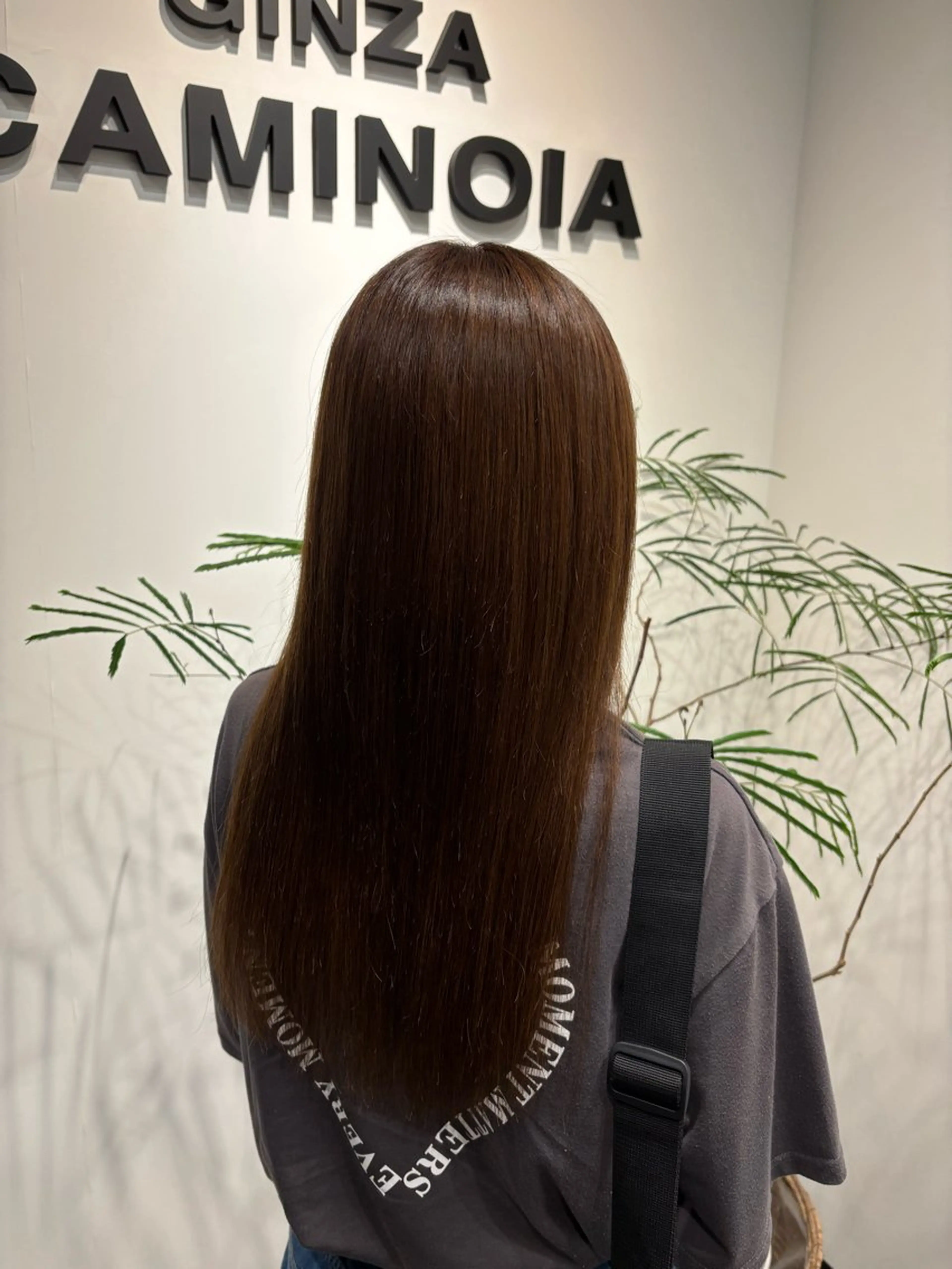 ロング 福島 菜摘のヘアスタイル