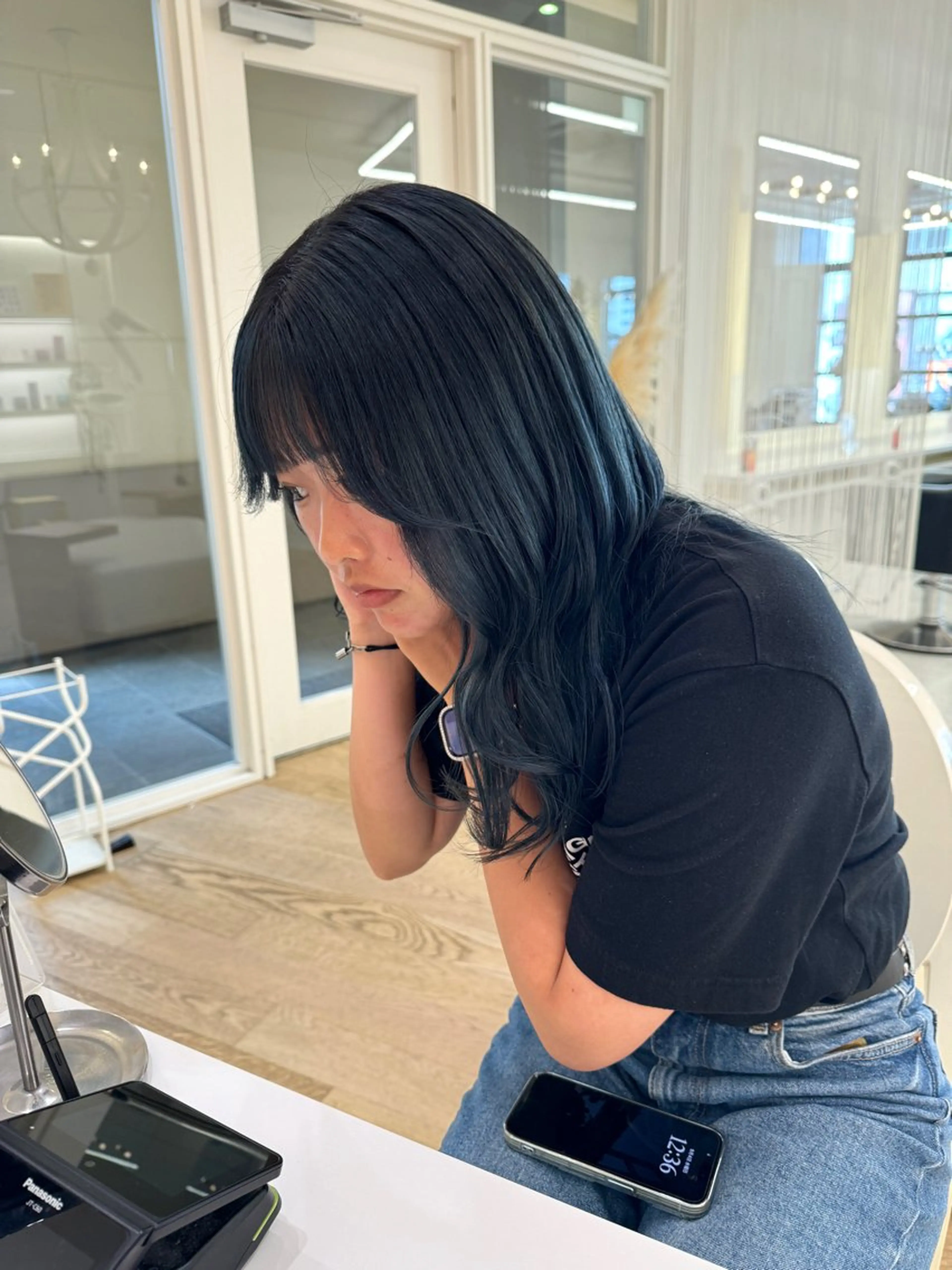 ロング カラー カット ヘアカラー ♡ParveMix NANO♡のヘアスタイル