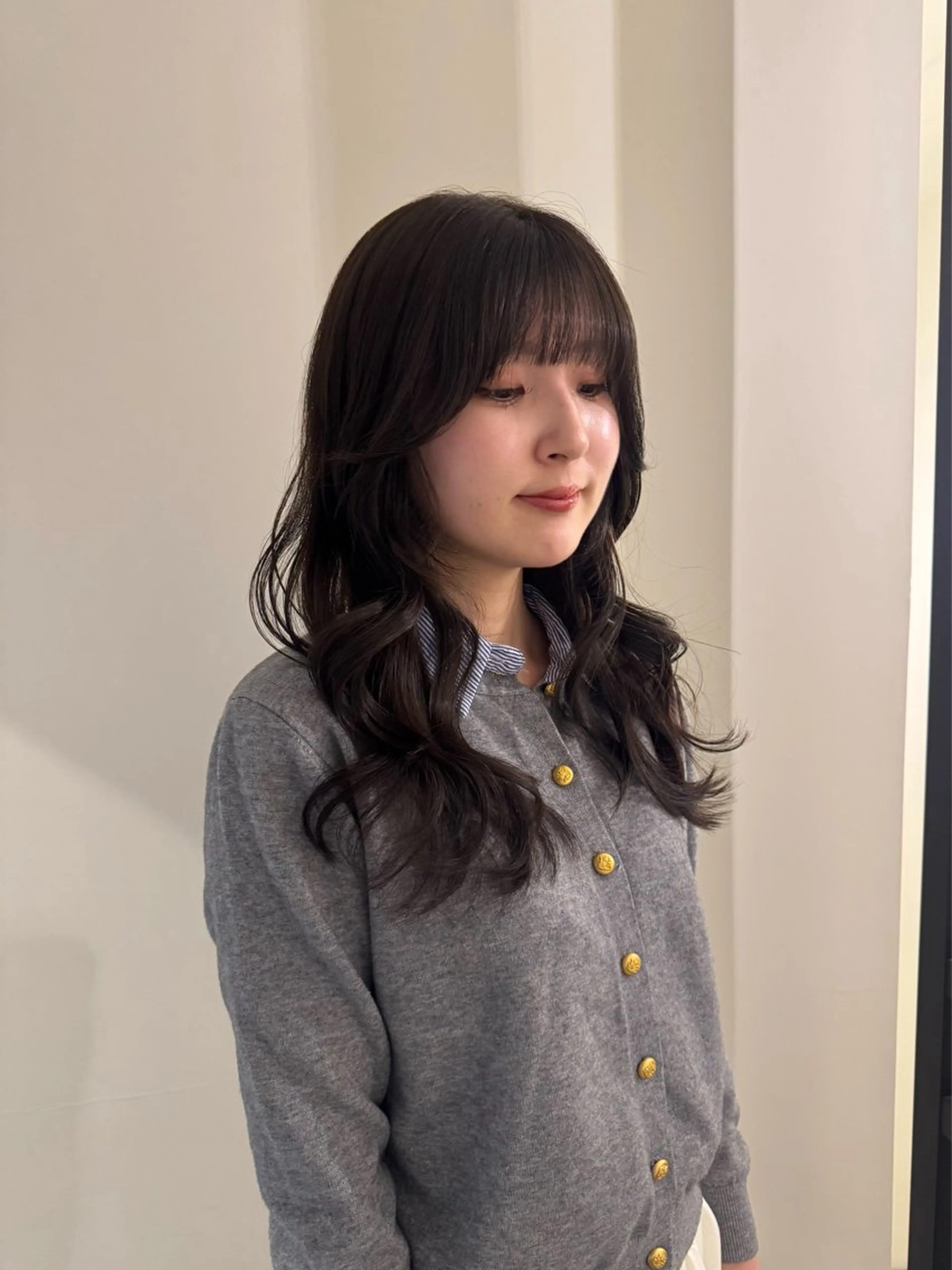 【✨ご新規様限定クーポン✨】プレミアムカラー＋前髪カット＋2STEPトリートメント♡(⚠️の確認お願いします)の写真