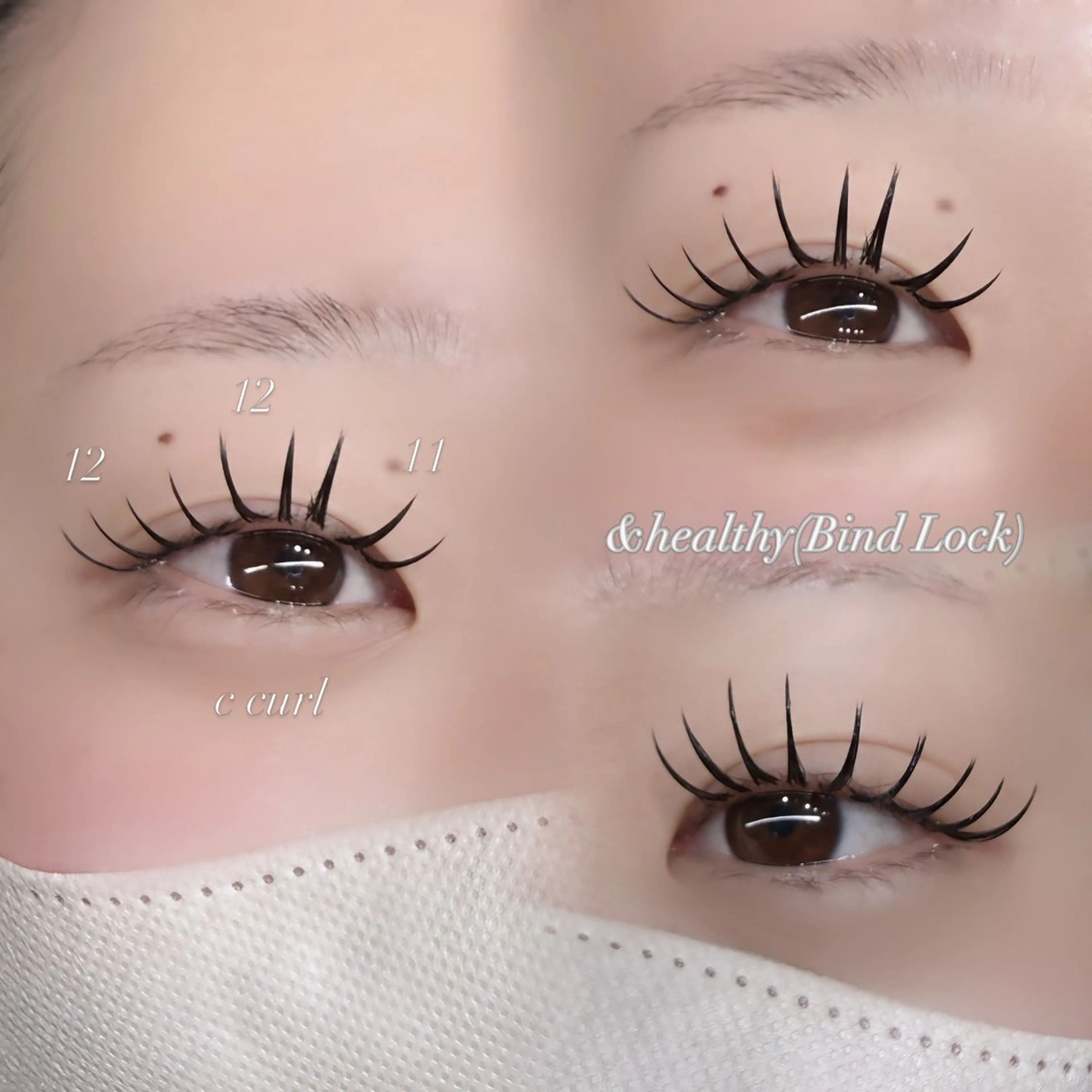 マツエク・マツパ マツエク BaseMent eYeSPOTのマツエク・マツパデザイン