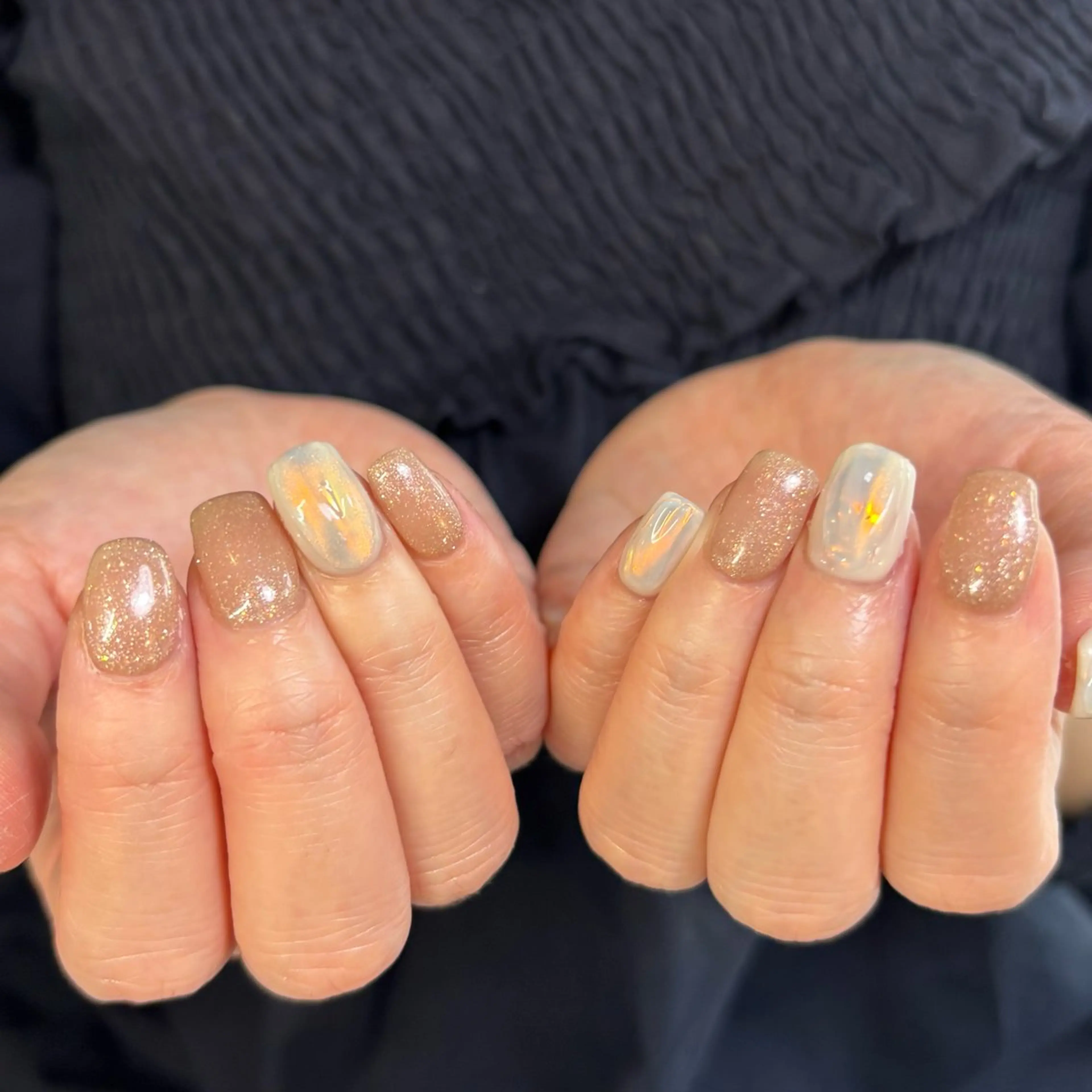 ネイル オーロラネイル LYLY yukiのネイルデザイン