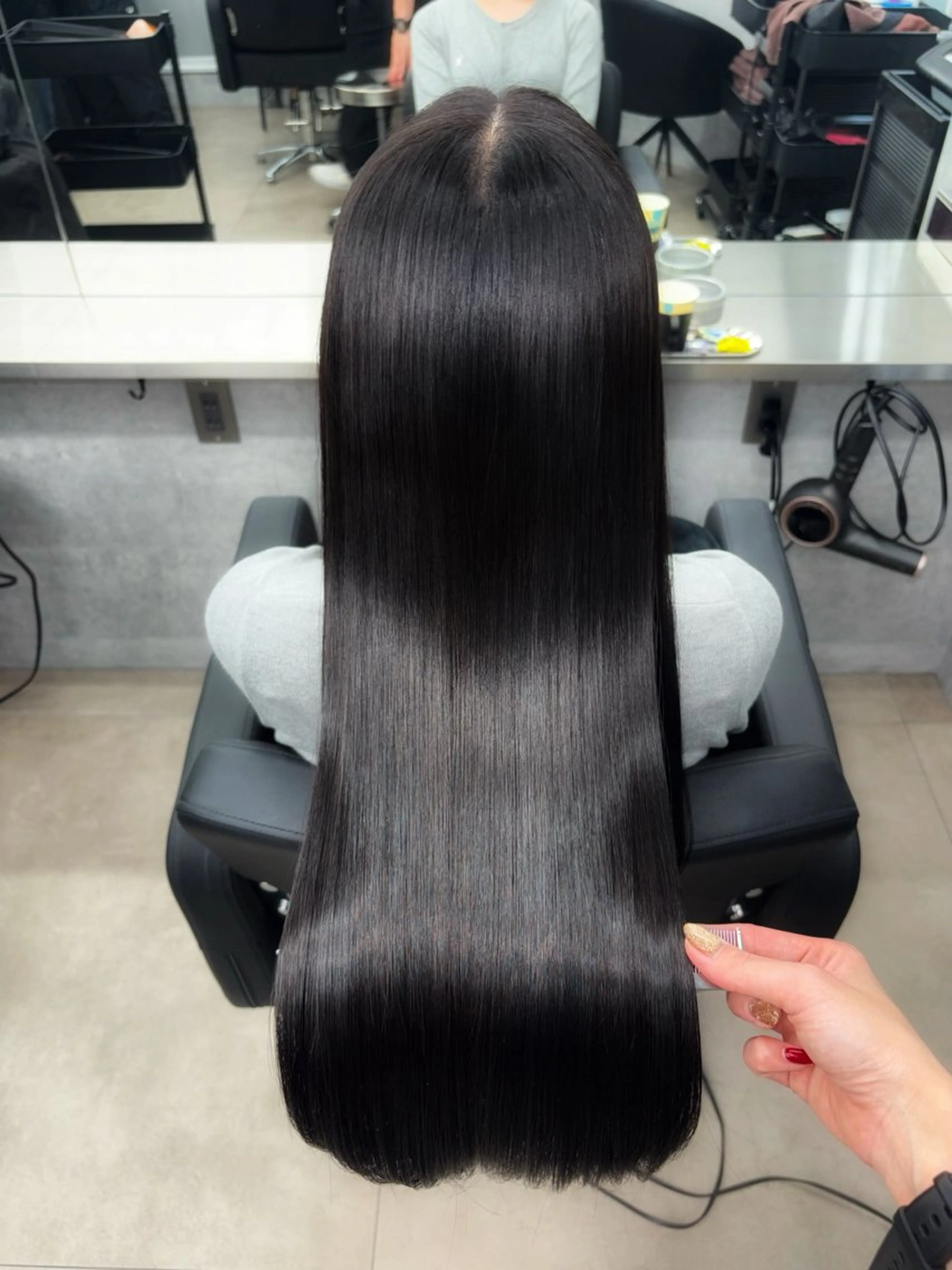 ロング カラー 髪質改善/レイヤー カット/店長/原島のヘアスタイル