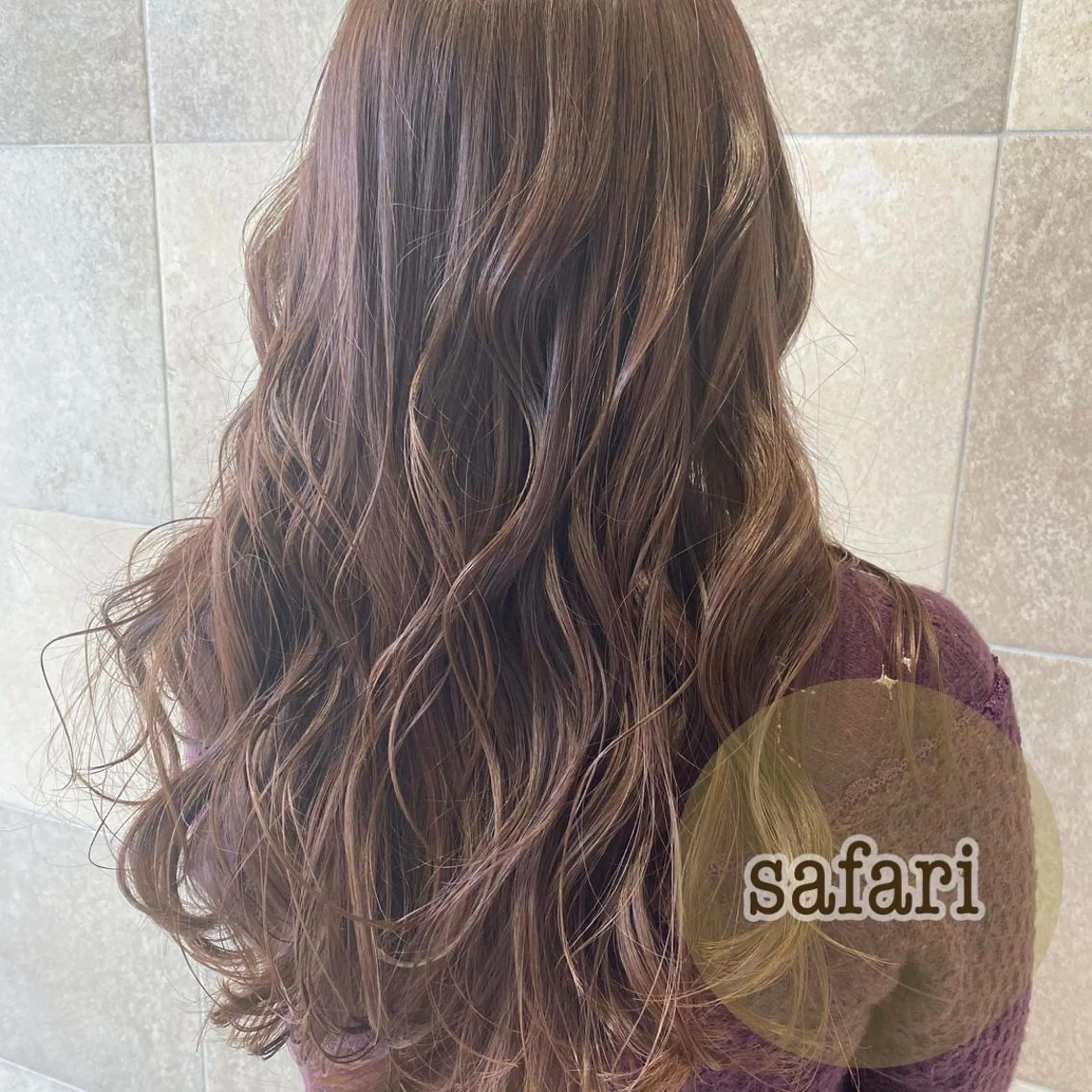 カラー イルミナカラー カット ヘアカラー カット／メンズカット 藤田麻衣のヘアスタイル