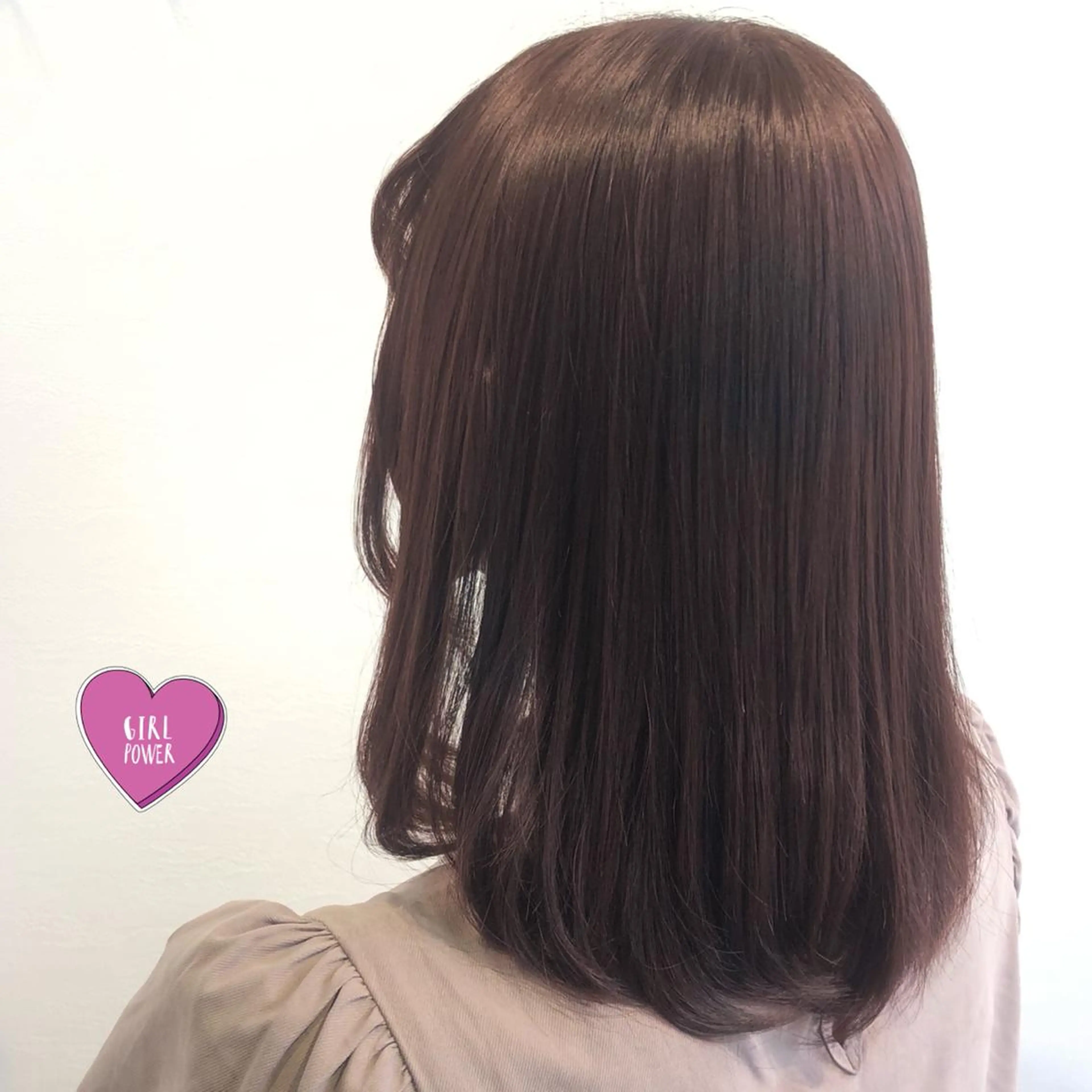 ミディアム カラー ベージュカラー 黒髪 イルミナカラー ピンクカラー ピンクベージュ ヘアカラー トリートメント 似合わせカラー✨人気 荻窪🌈川端風子のヘアスタイル