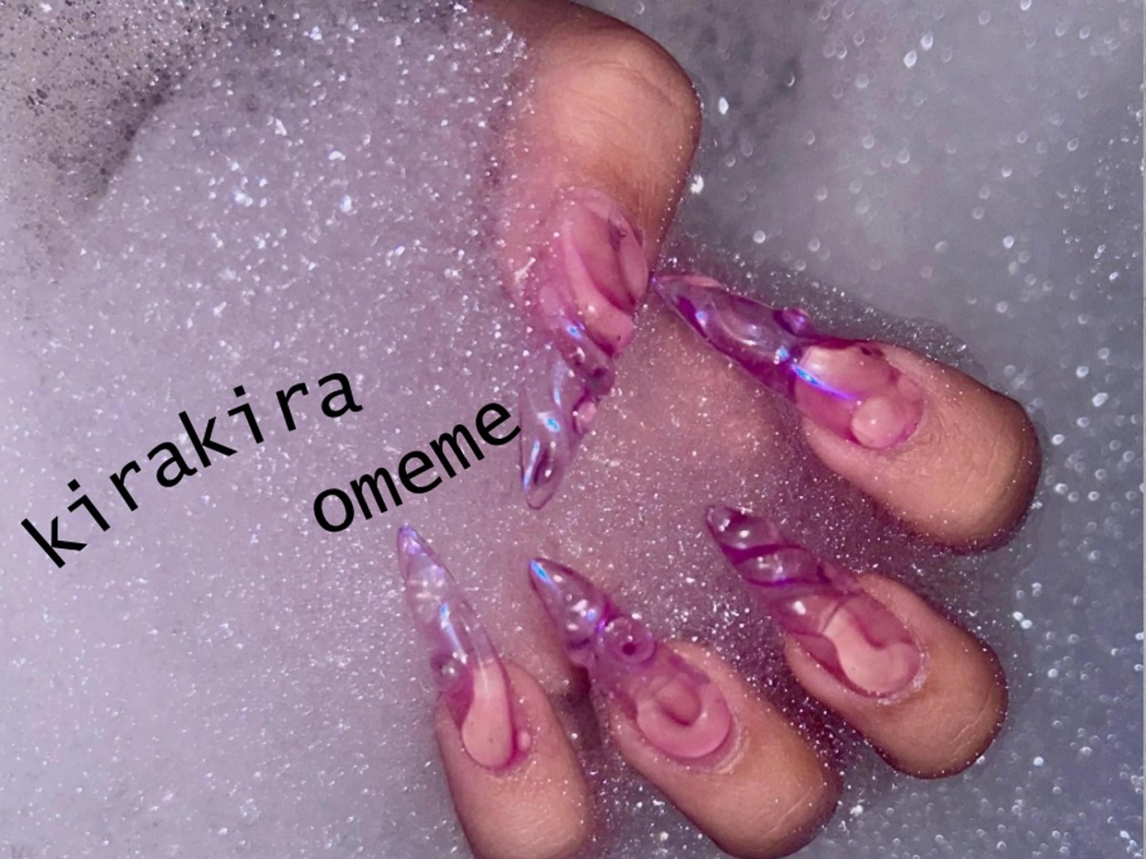 ネイル kirakira omemeのネイルデザイン